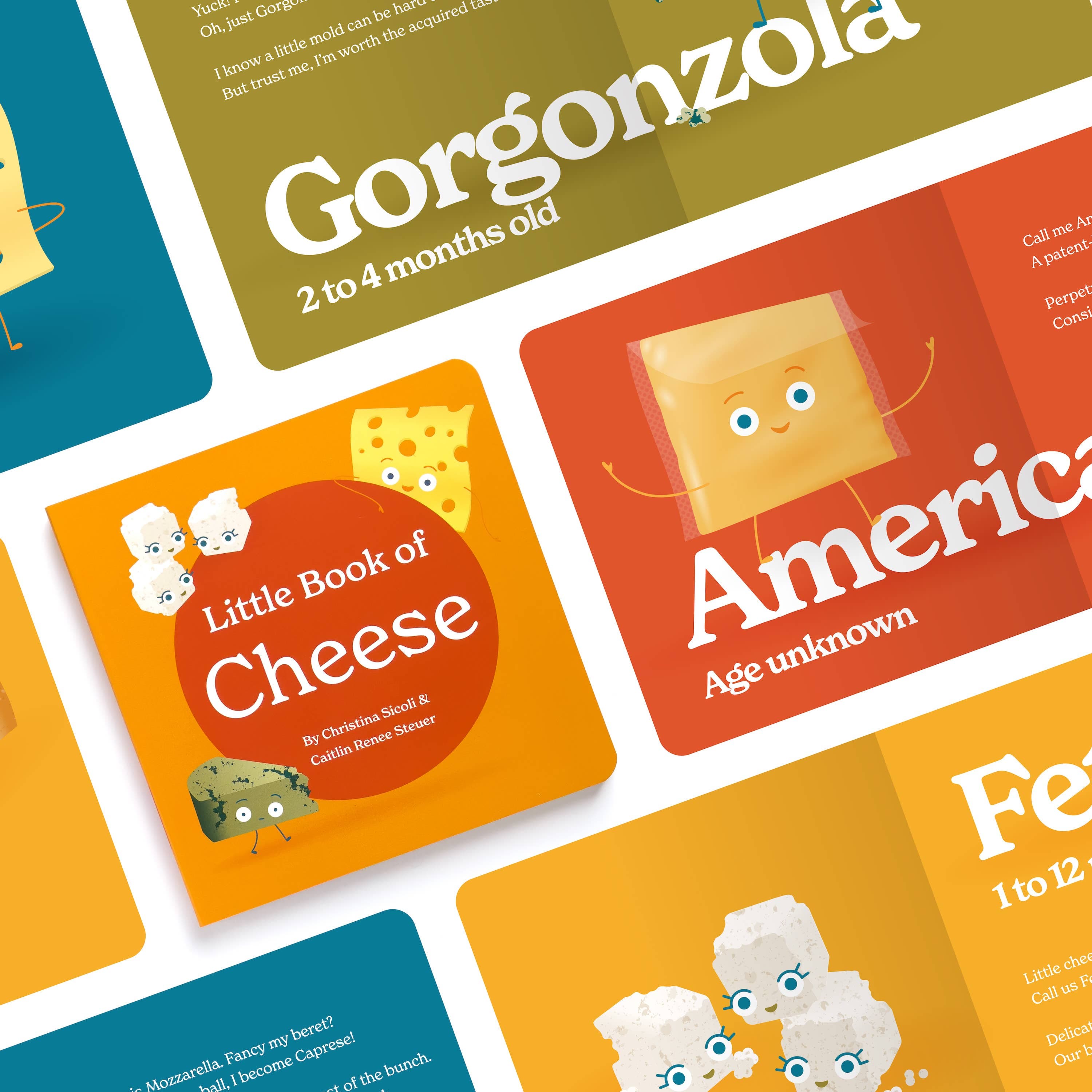Little Book of Cheese by BlueMilk Studio