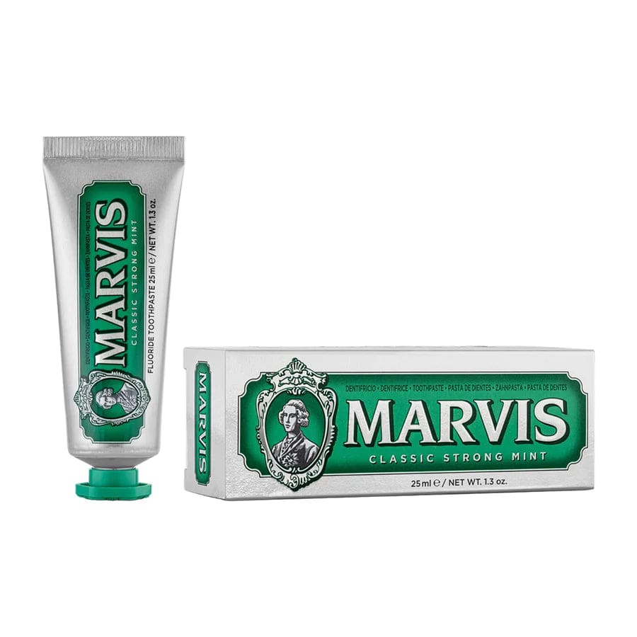 Marvis Travel Toothpaste - Whitening + Classic Strong Mint Classic Strong Mint by Claya