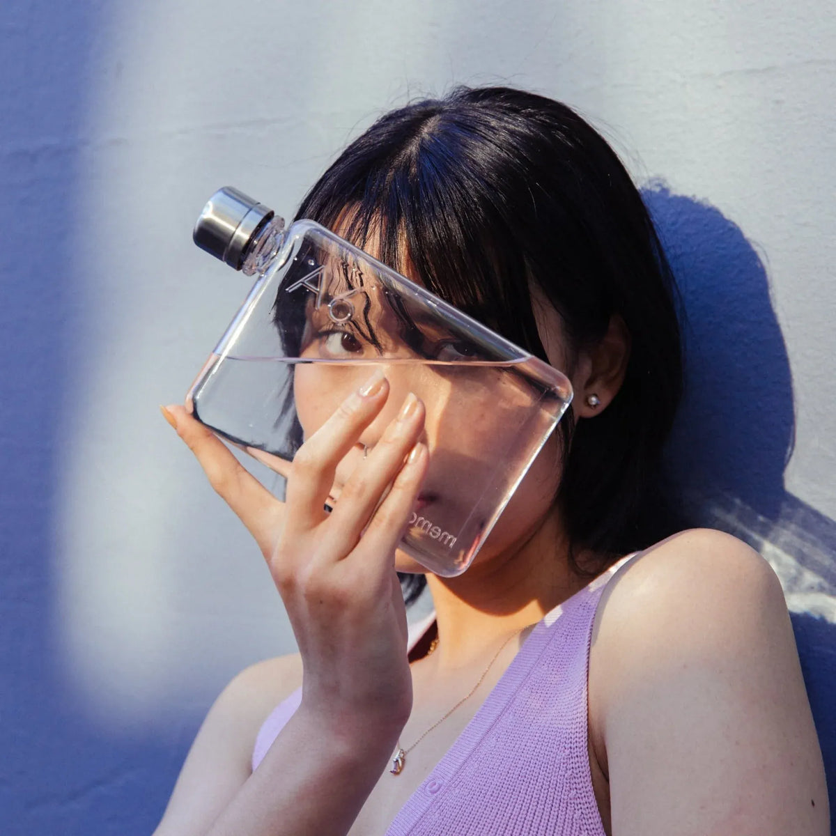 Memobottle A6 Water Bottle – Clear by Memobottle
