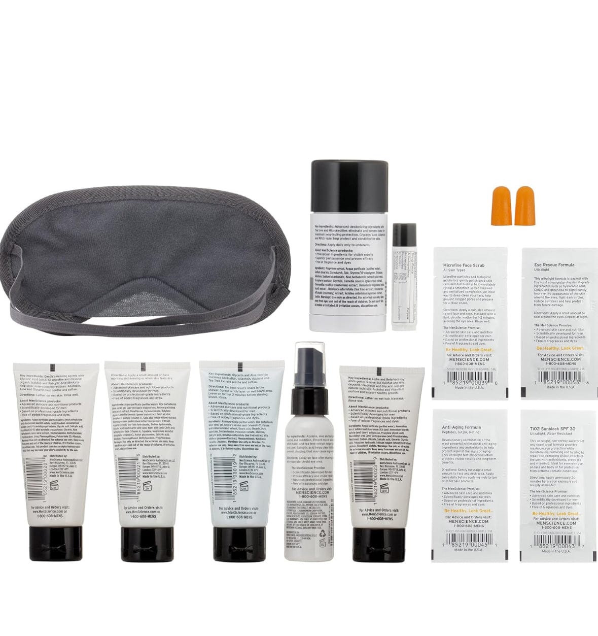 MenScience Skincare Travel Set - For Him by MenScience