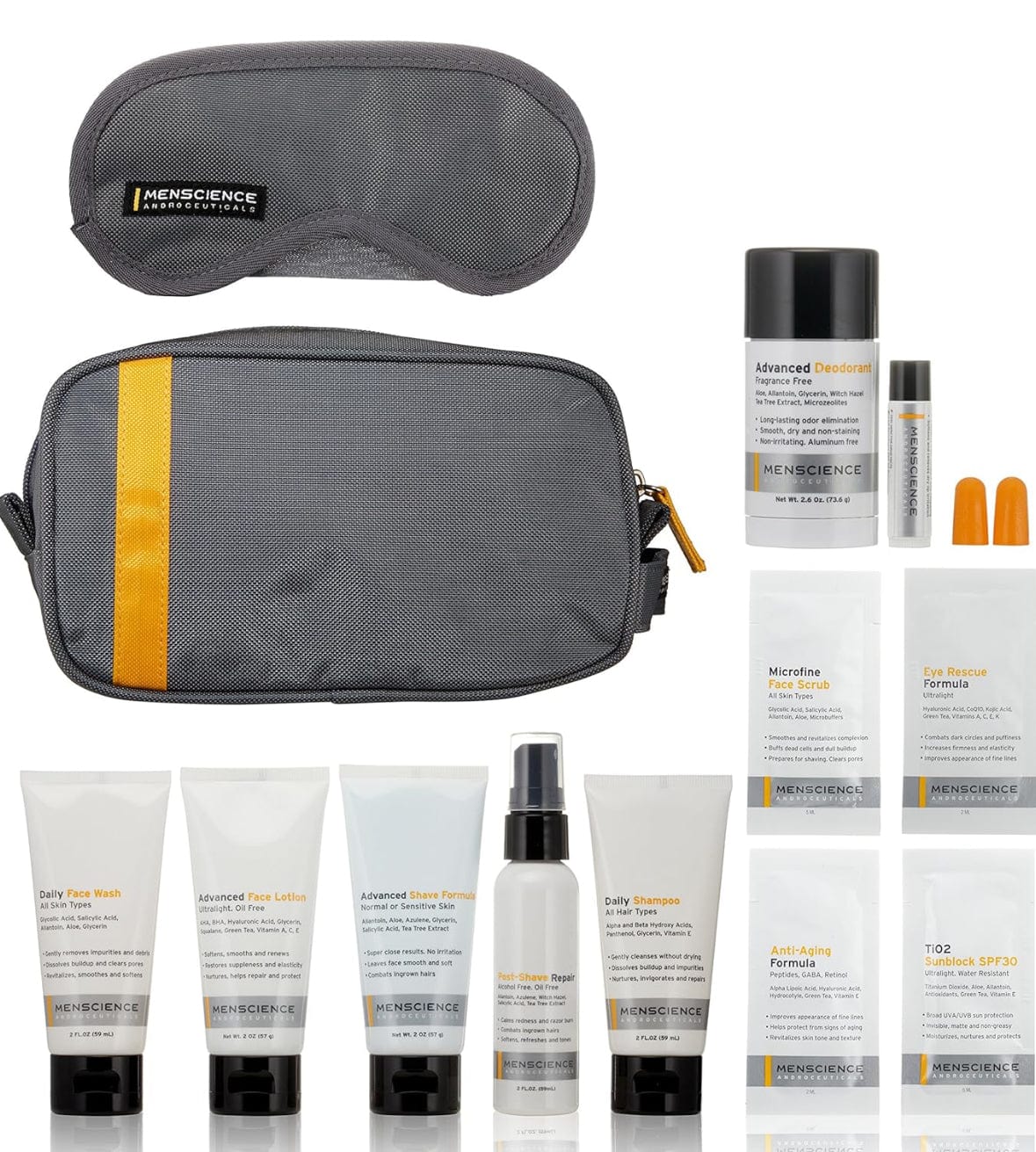 MenScience Skincare Travel Set - For Him by MenScience