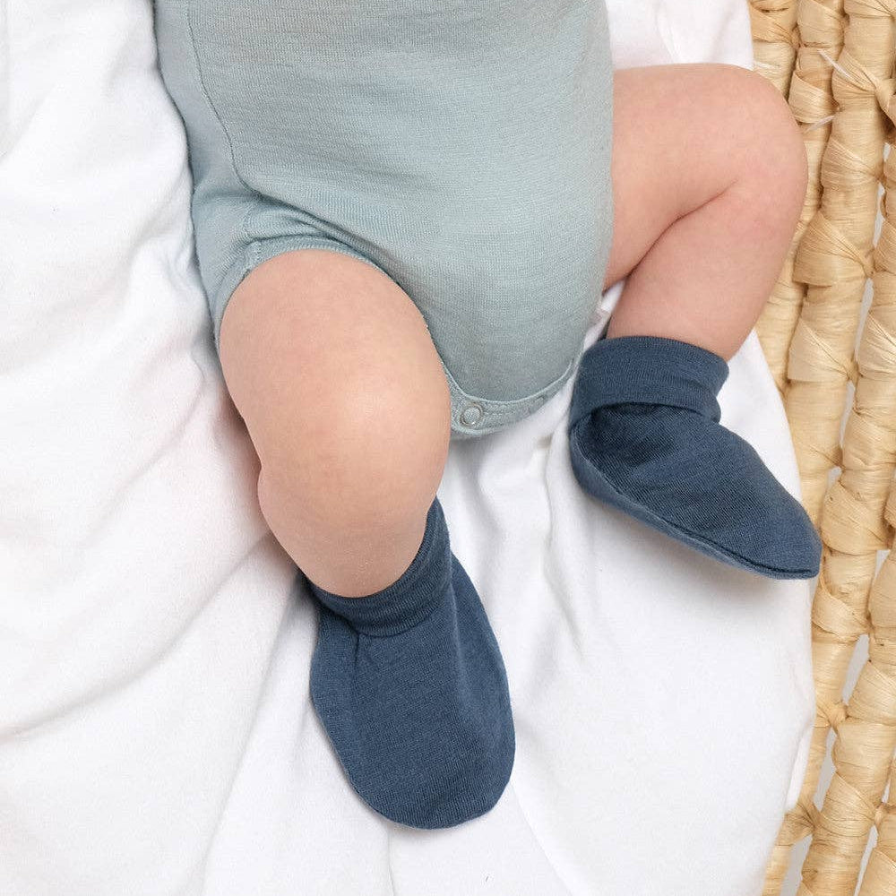 Merino Booties Cream by Babu