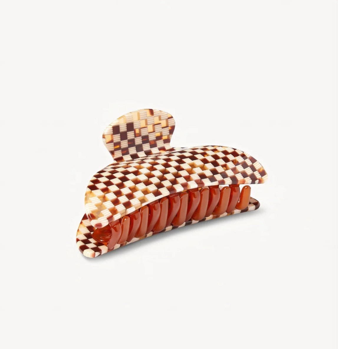 Midi Hair Claw - Assorted Colours Tortoise Checker by Machete