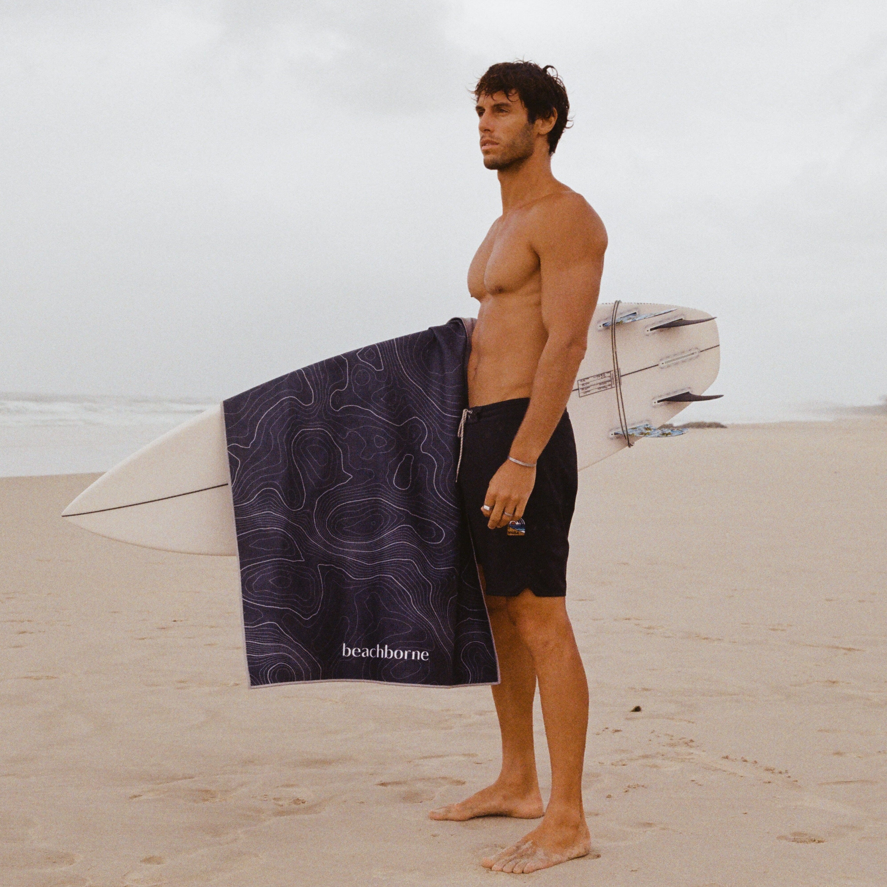 Midnight Vantage Sand Free Towel by Beachborne