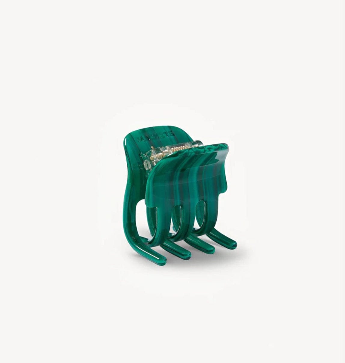 Mini Hair Claw - 6 Colours Malachite by Machete