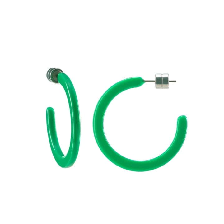 mini hoops Bright Green by Machete