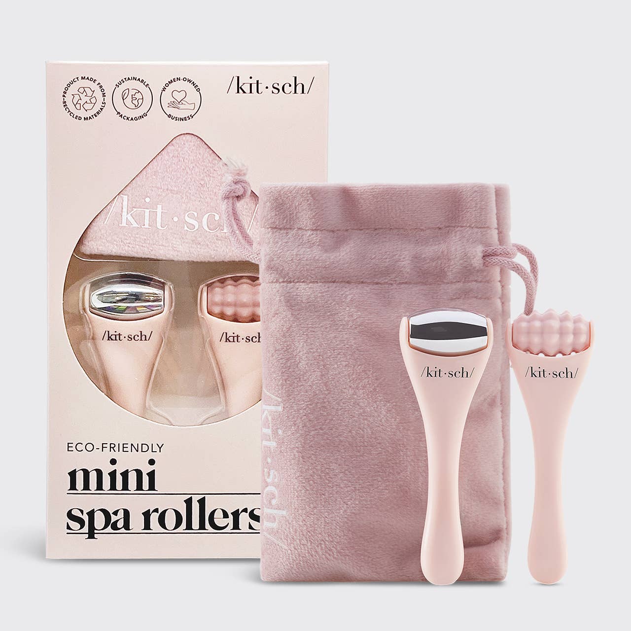 Mini Spa Rollers 2pc Set by KITSCH