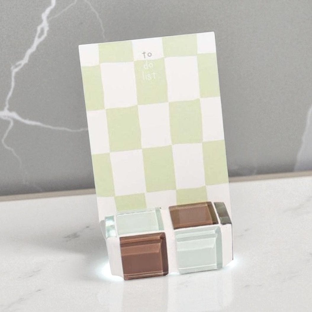 Mini Tile Picture Stand - Classic Milk Chocolate by Subtle Art Studios