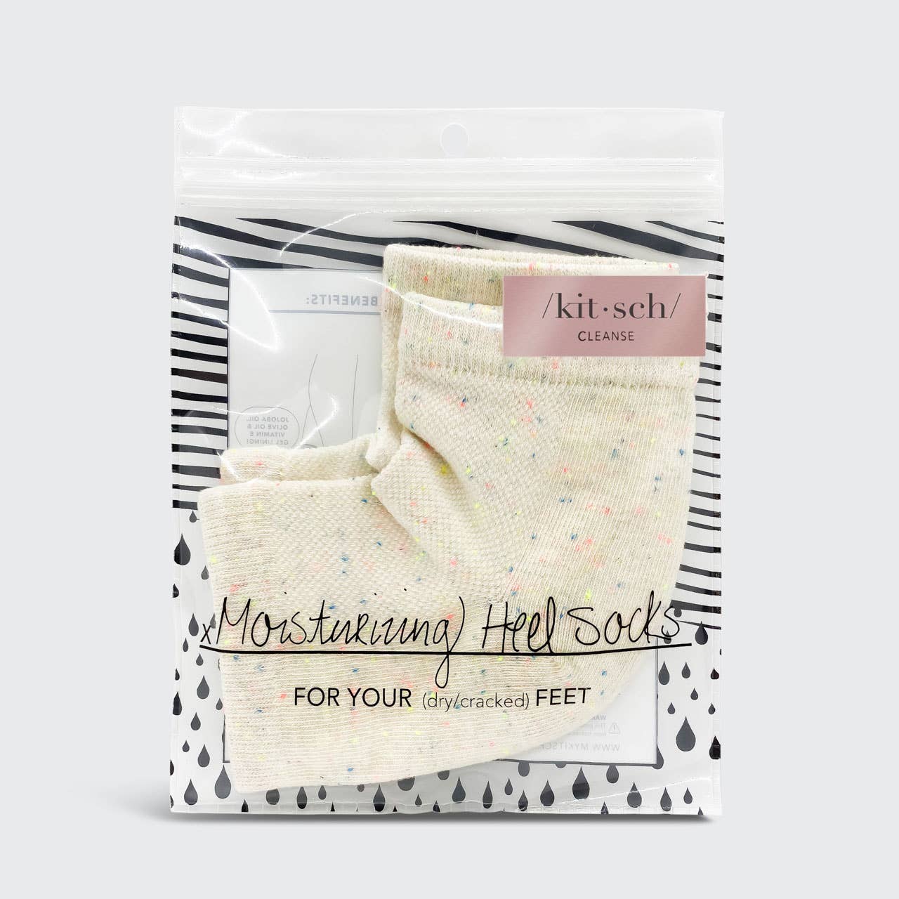 Moisturizing Heel Socks by KITSCH