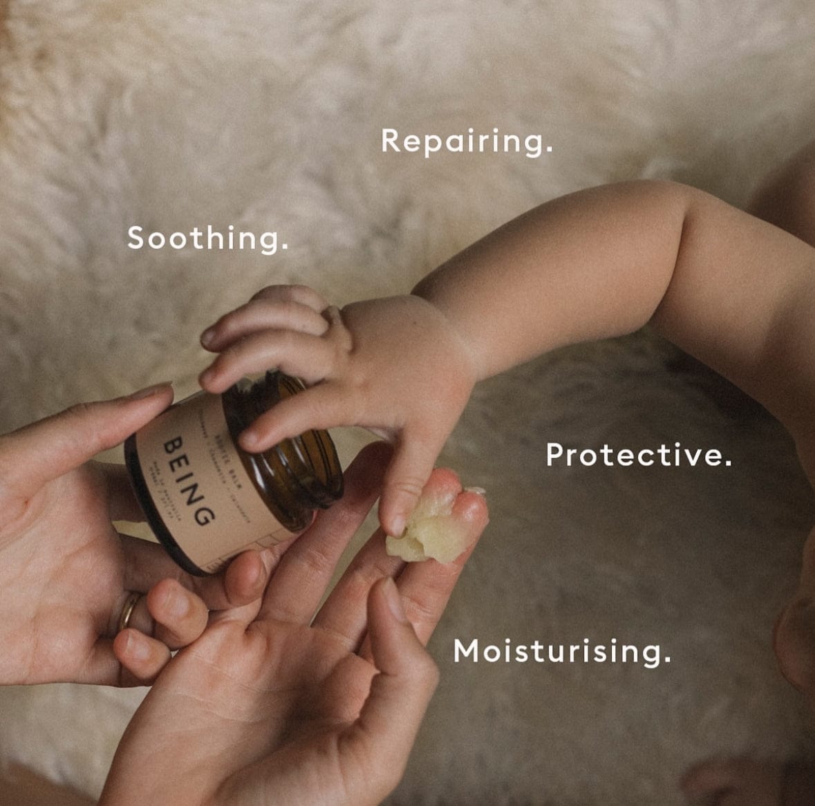 Mother and Baby Bootie Balm + Boobie Balm Gift Pack by Being Skincare