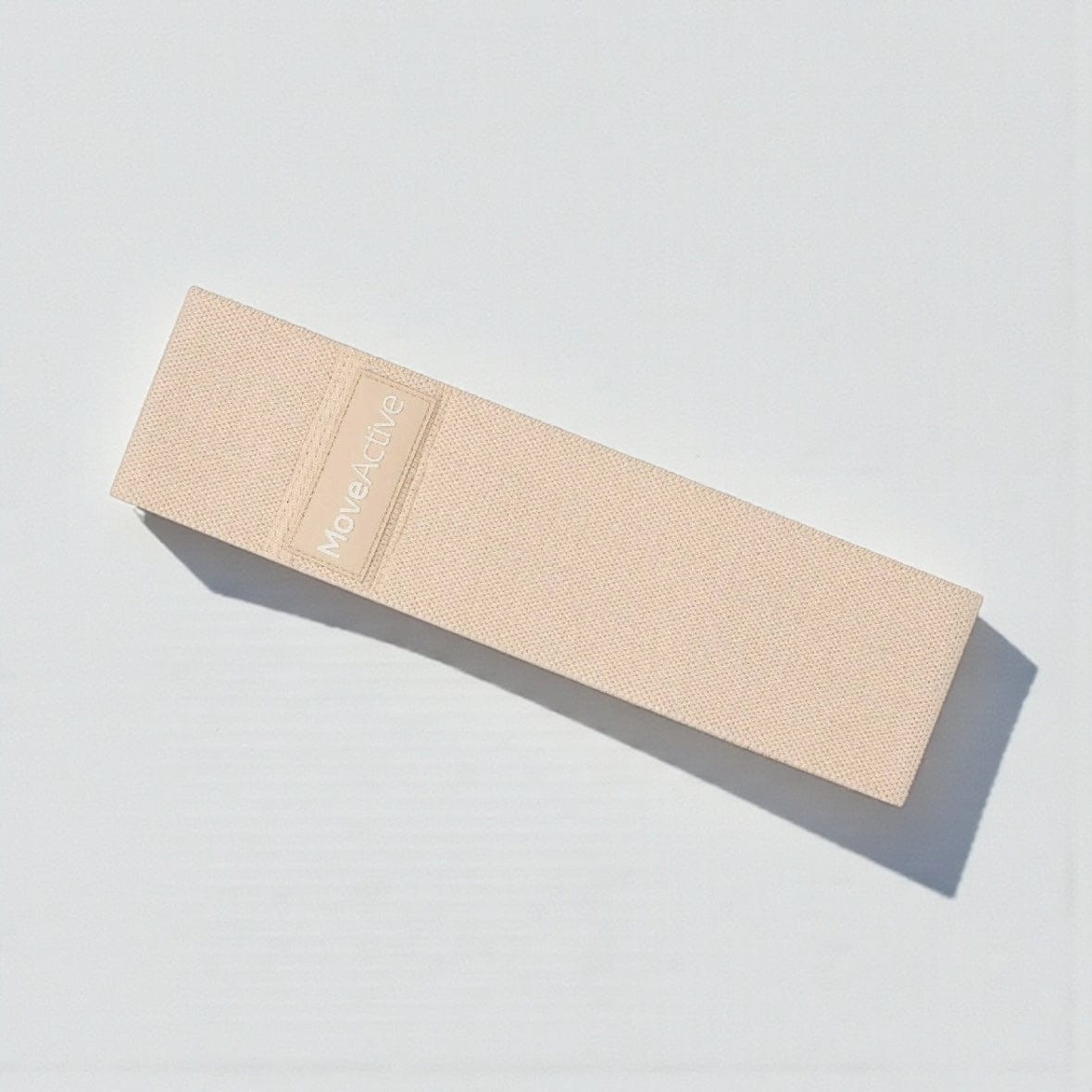 MoveActive Medium Resistance Band – Almond  Pilates, Yoga & Strength Training by MoveActive