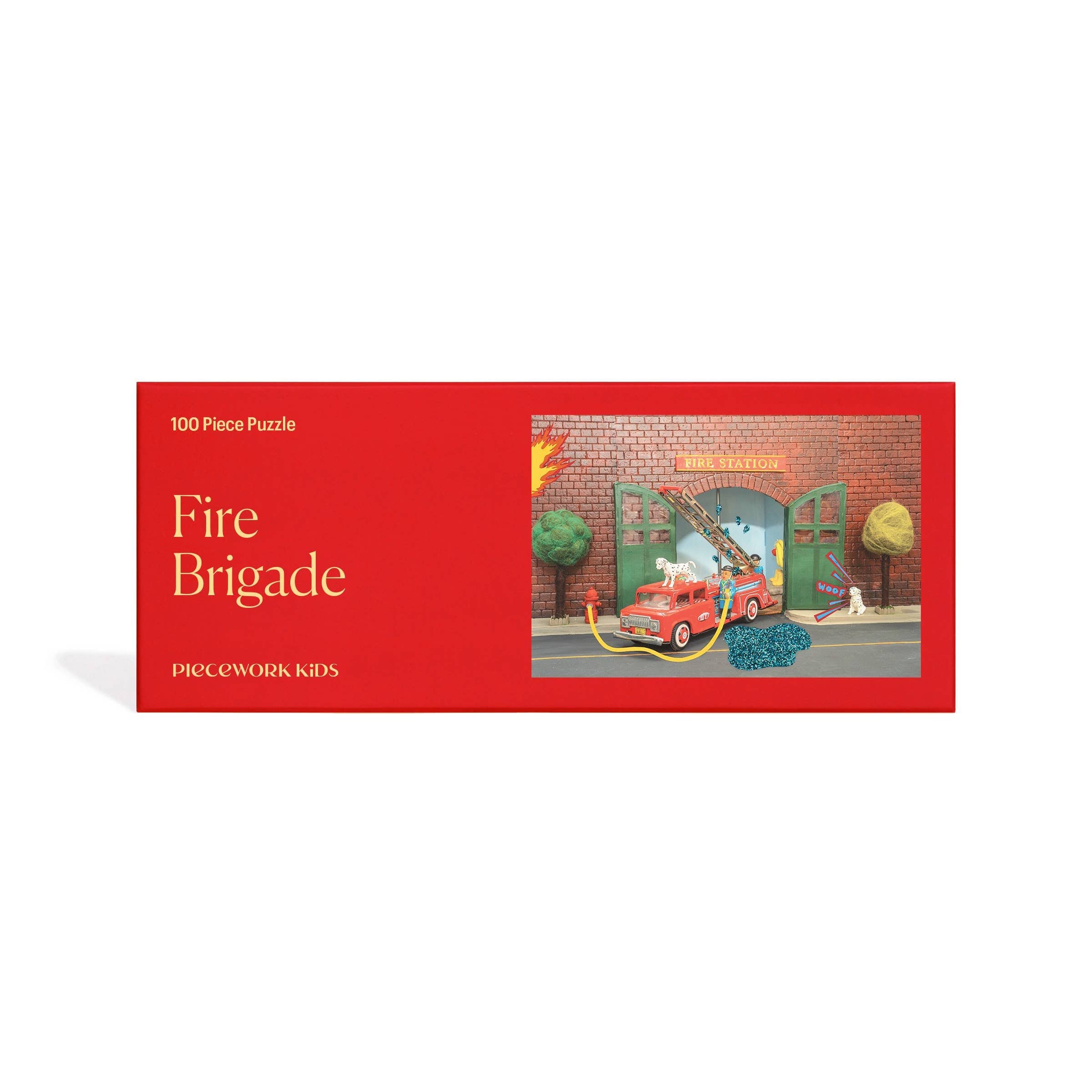 ✨NEW✨ Fire Brigade - 100 Piece Puzzle by Piecework Puzzles