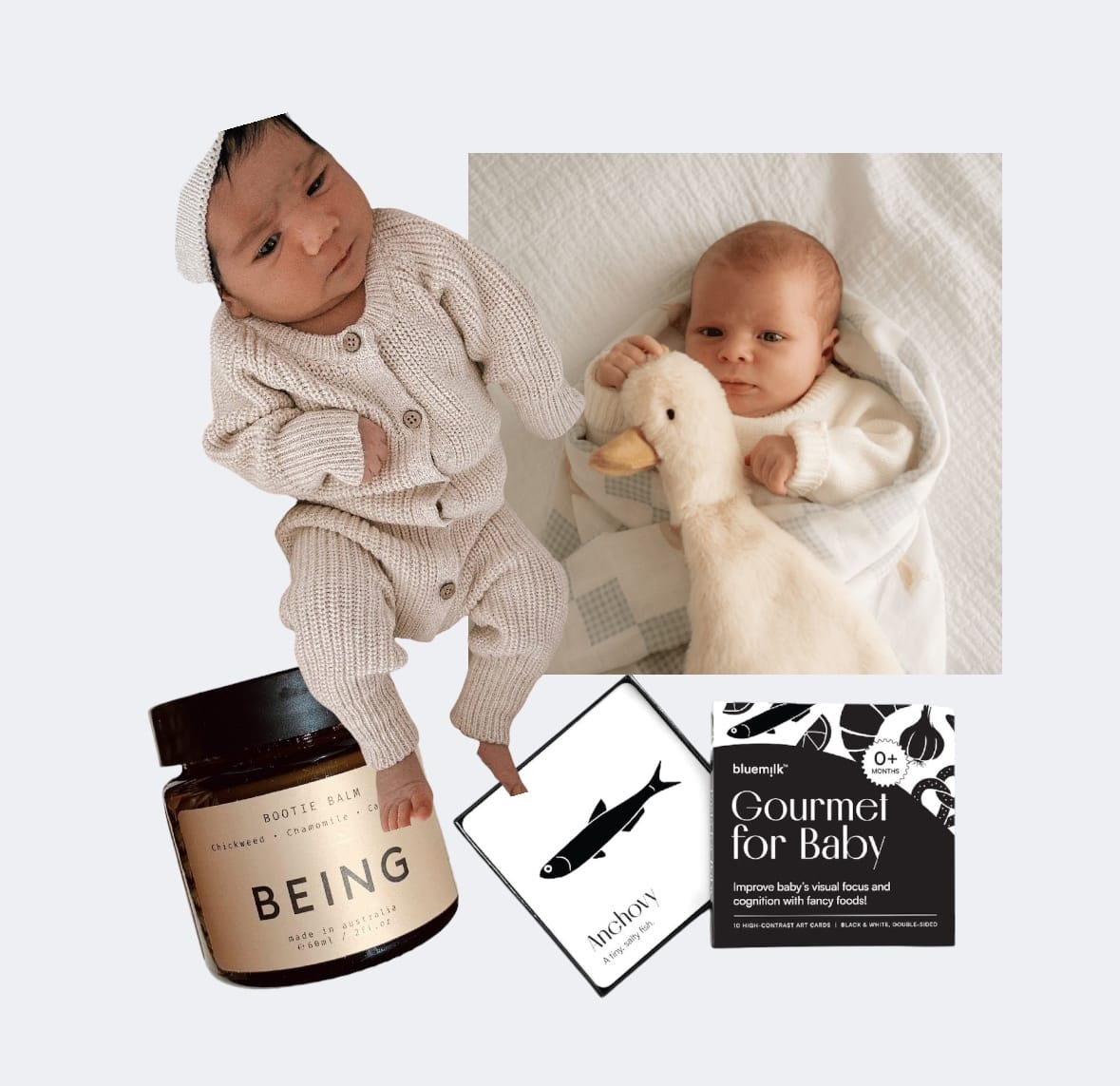Newborn Gift Box - Soft Arrival by Claya