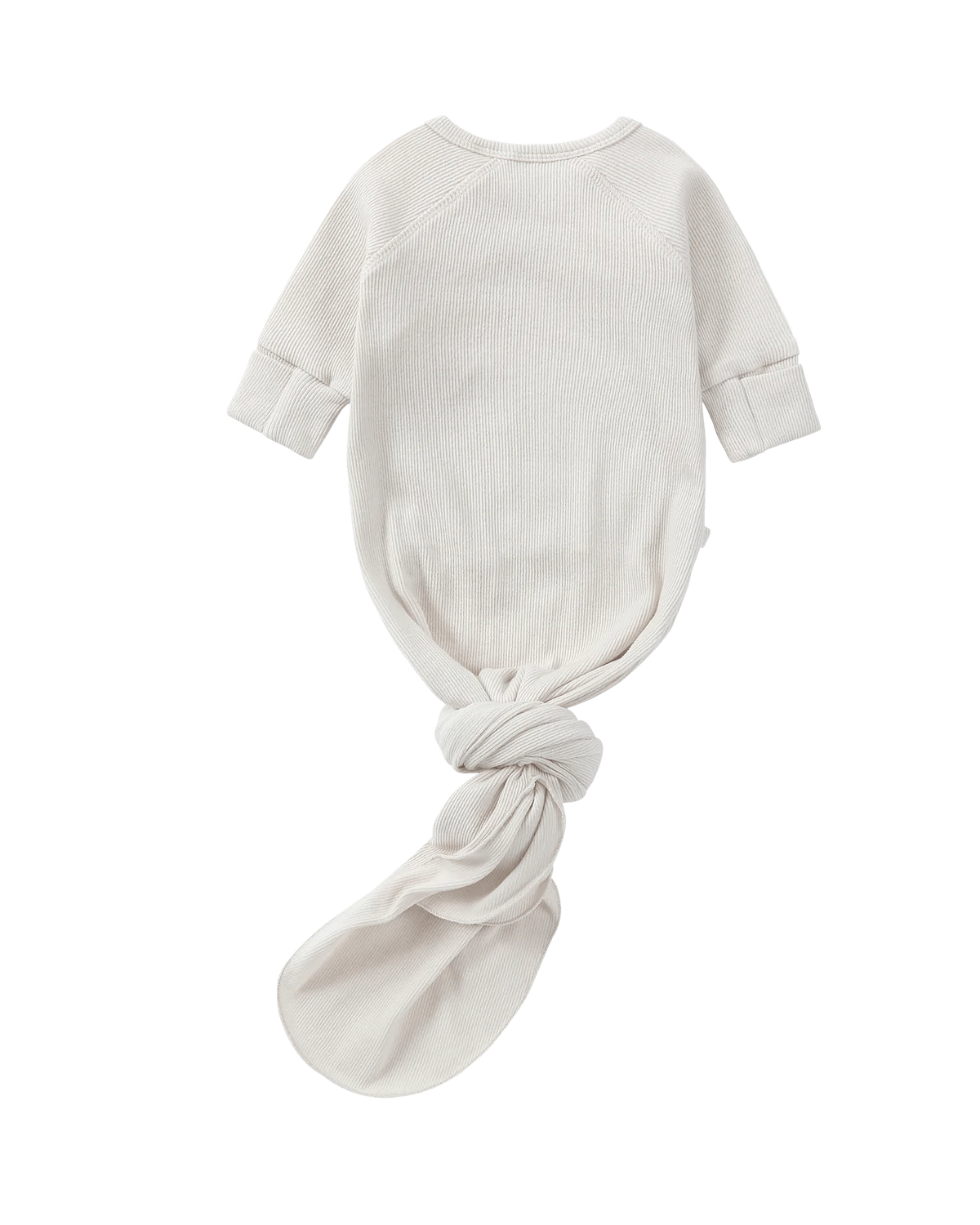 Organic Cotton New Born Baby Kimono Gown -  Eggshell or Salt by Susukoshi