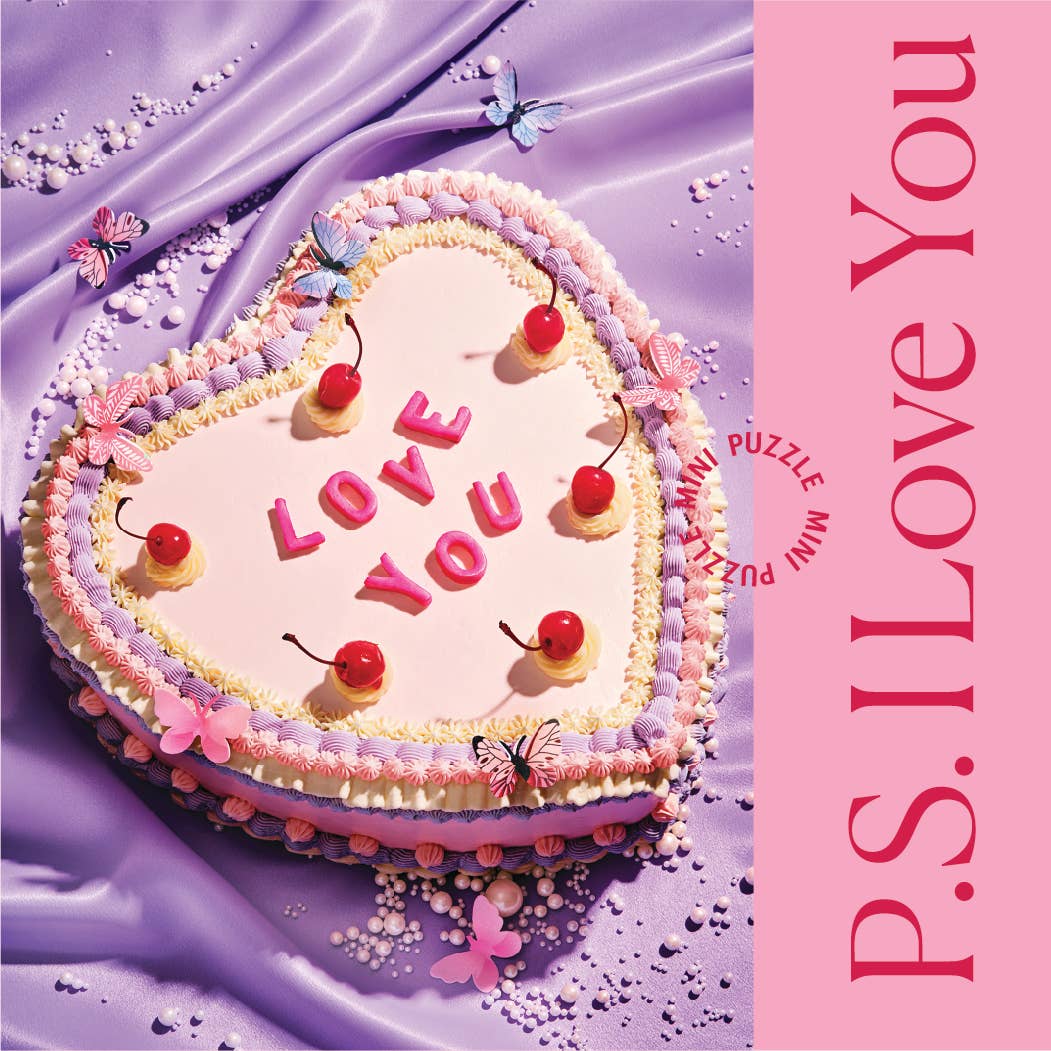 P.S. I Love You/ Love You Mini Puzzle by Piecework Puzzles
