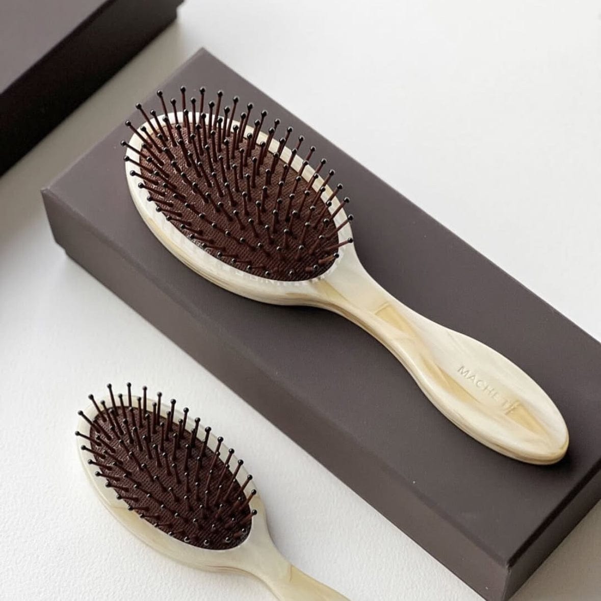 Petite Travel Detangling Hair Brush in 3 Colours by Machete