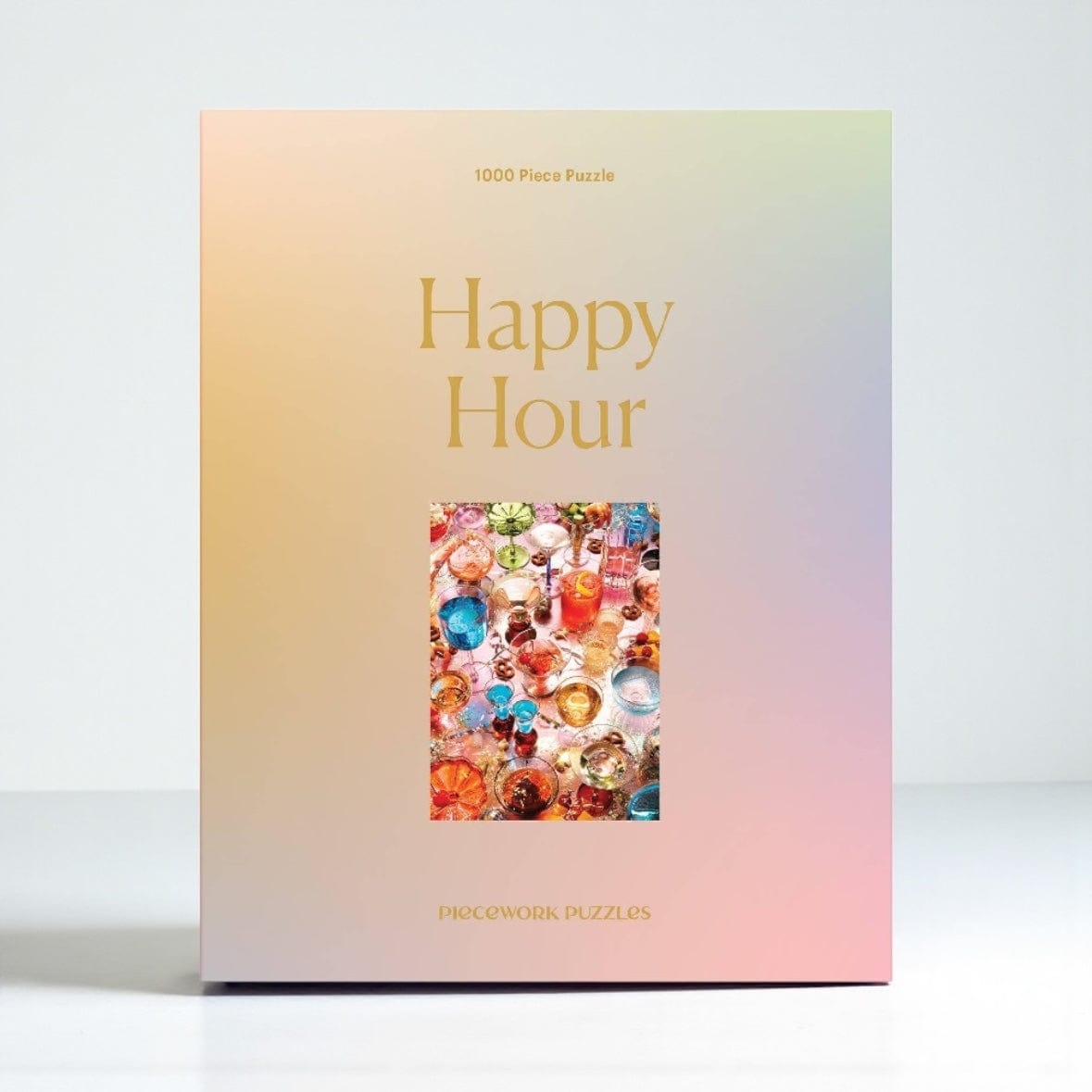 Piecework Puzzles Happy Hour - 1000 Piece Puzzle by Piecework Puzzles