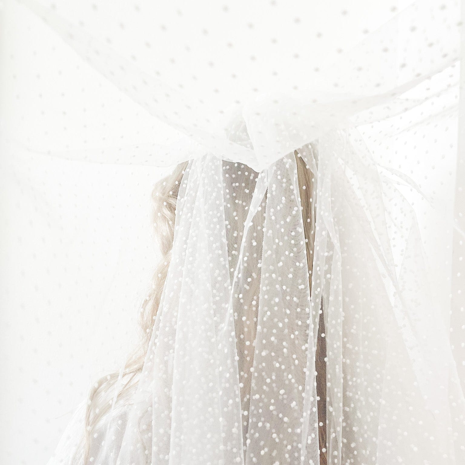 playful dot veil by Claya