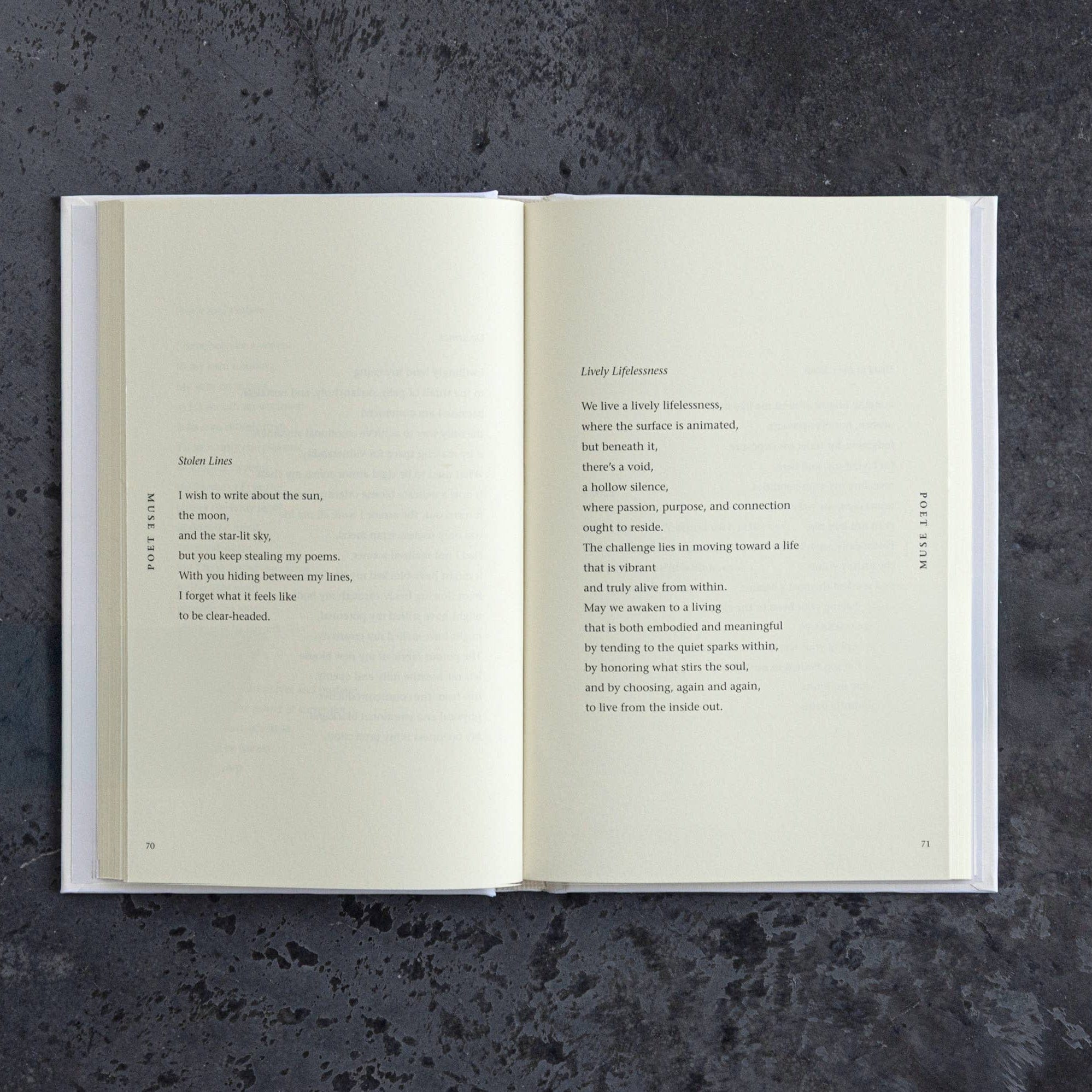 Poet Muse by Sasha Nudel - Poetry Book by Thought Catalog