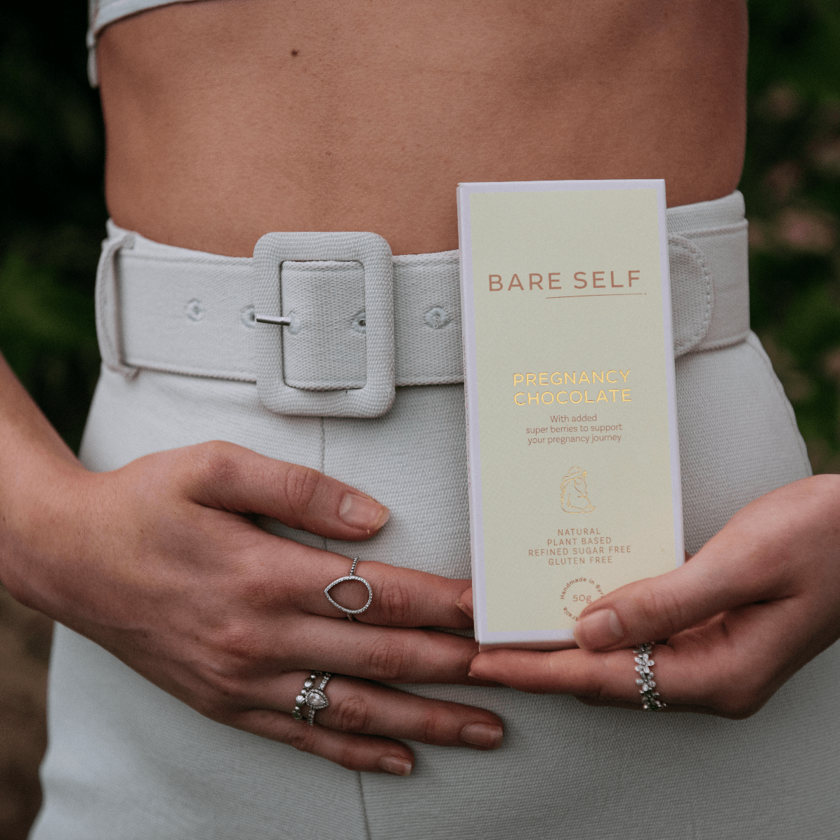 Pregnancy Chocolate: Single Bar by Bare Self