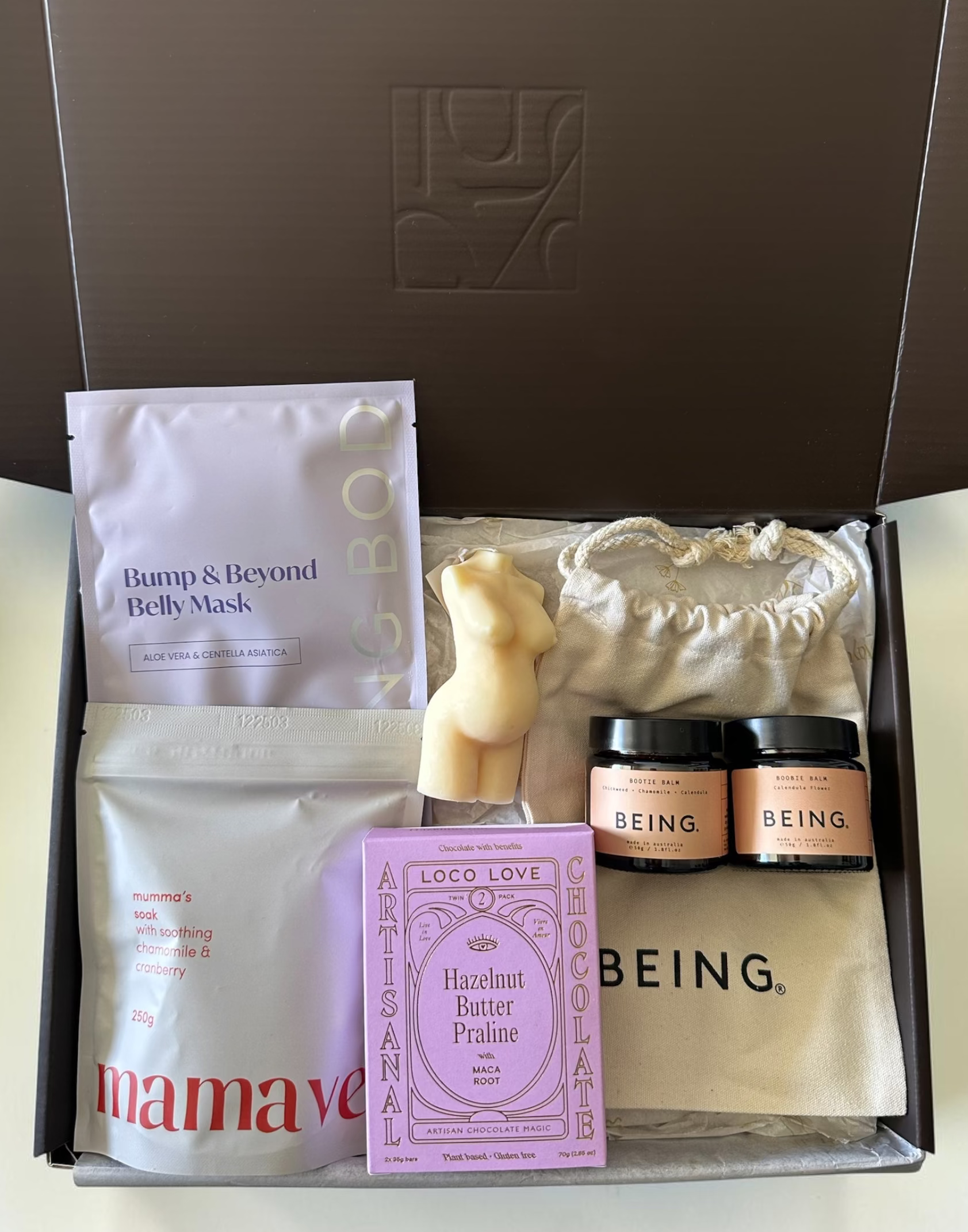 Pregnancy Gift Box - Self Care for Mum To Be by Claya