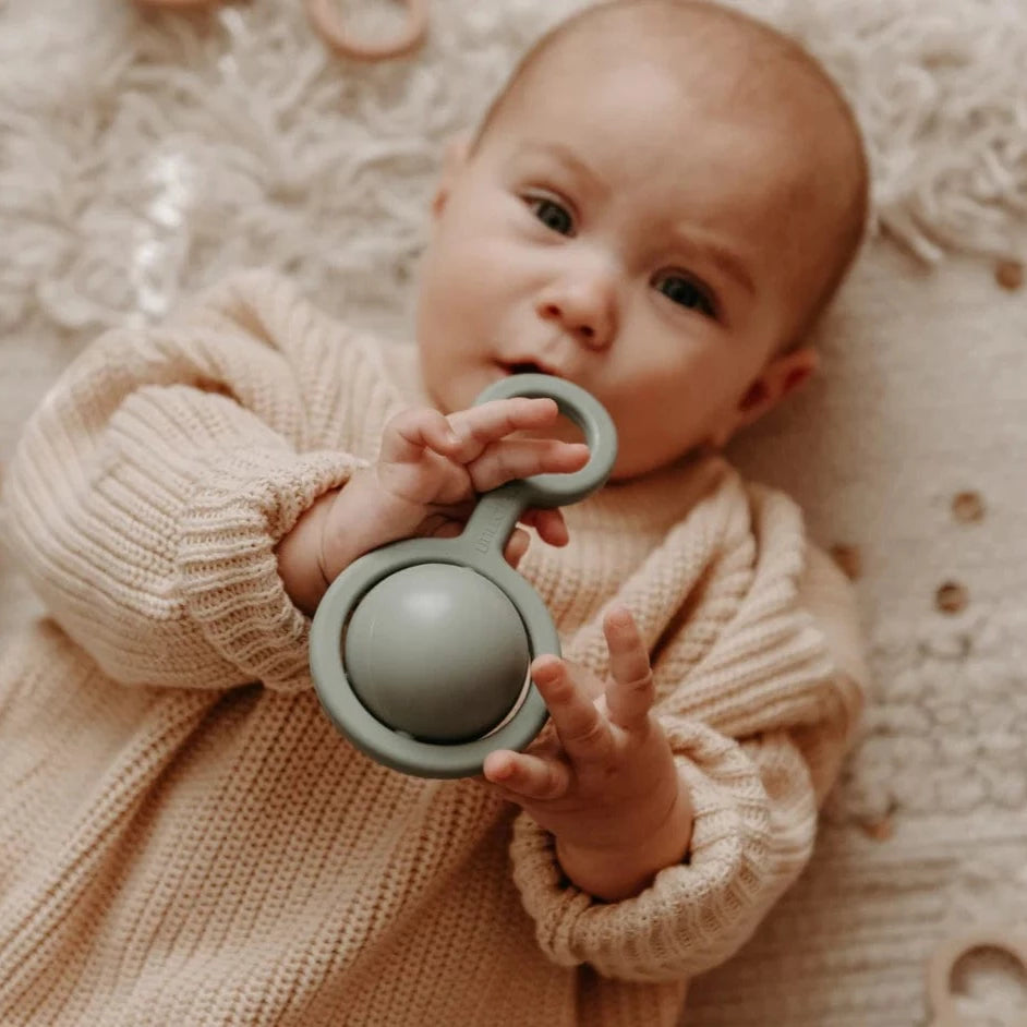 Rattle Baby Toy Teether in Four Colours