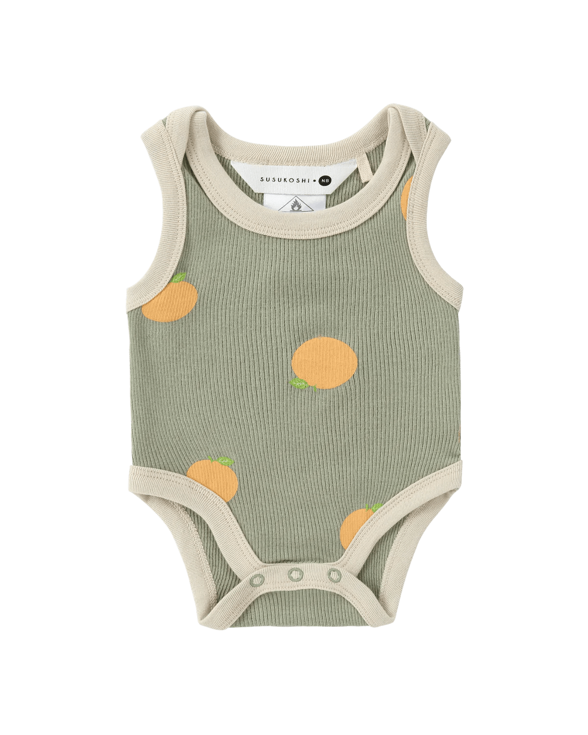 Retro Lapped Suit Oranges + Blueberries 2 PACK by Susukoshi