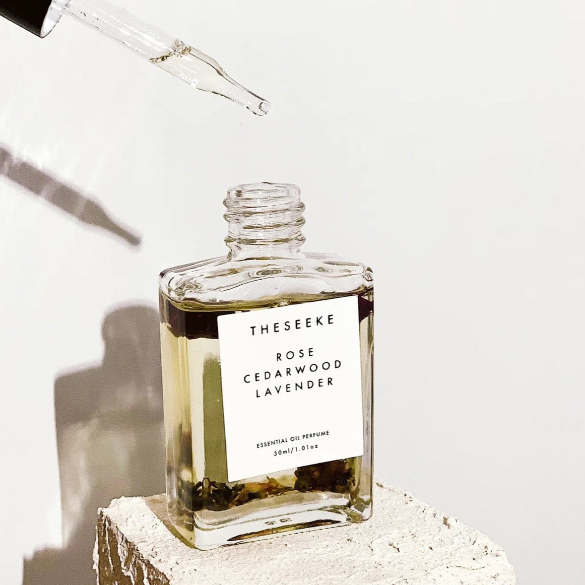 Rose Cedarwood Lavender Oil Perfume by The Seeke
