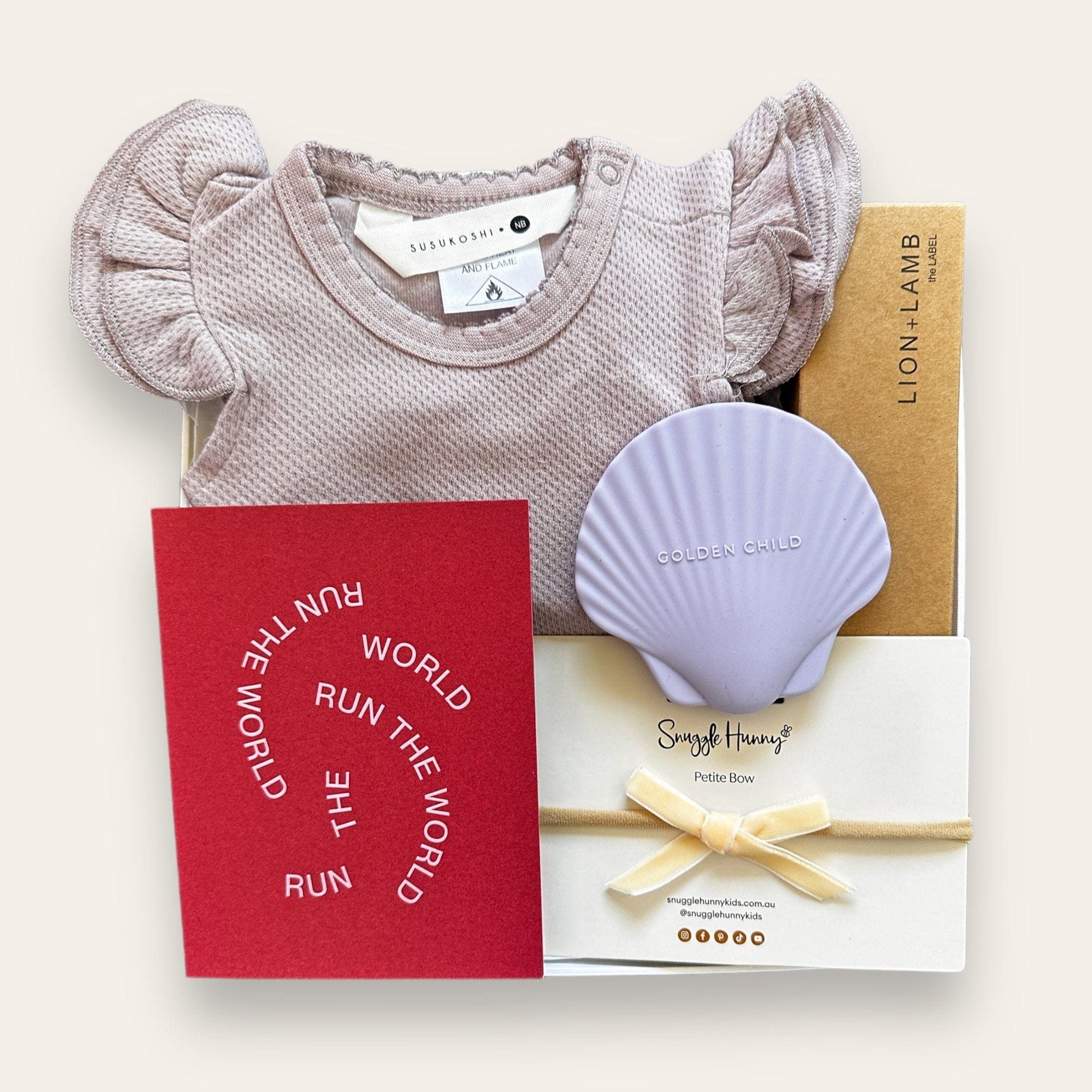 Run the World  - Gift Box for Baby by Claya