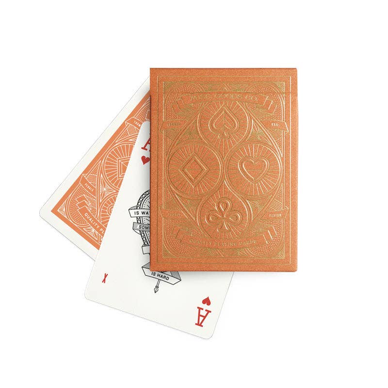 Sandstone Playing Cards | Unique Illustration and Symbols by Misc Goods Co.