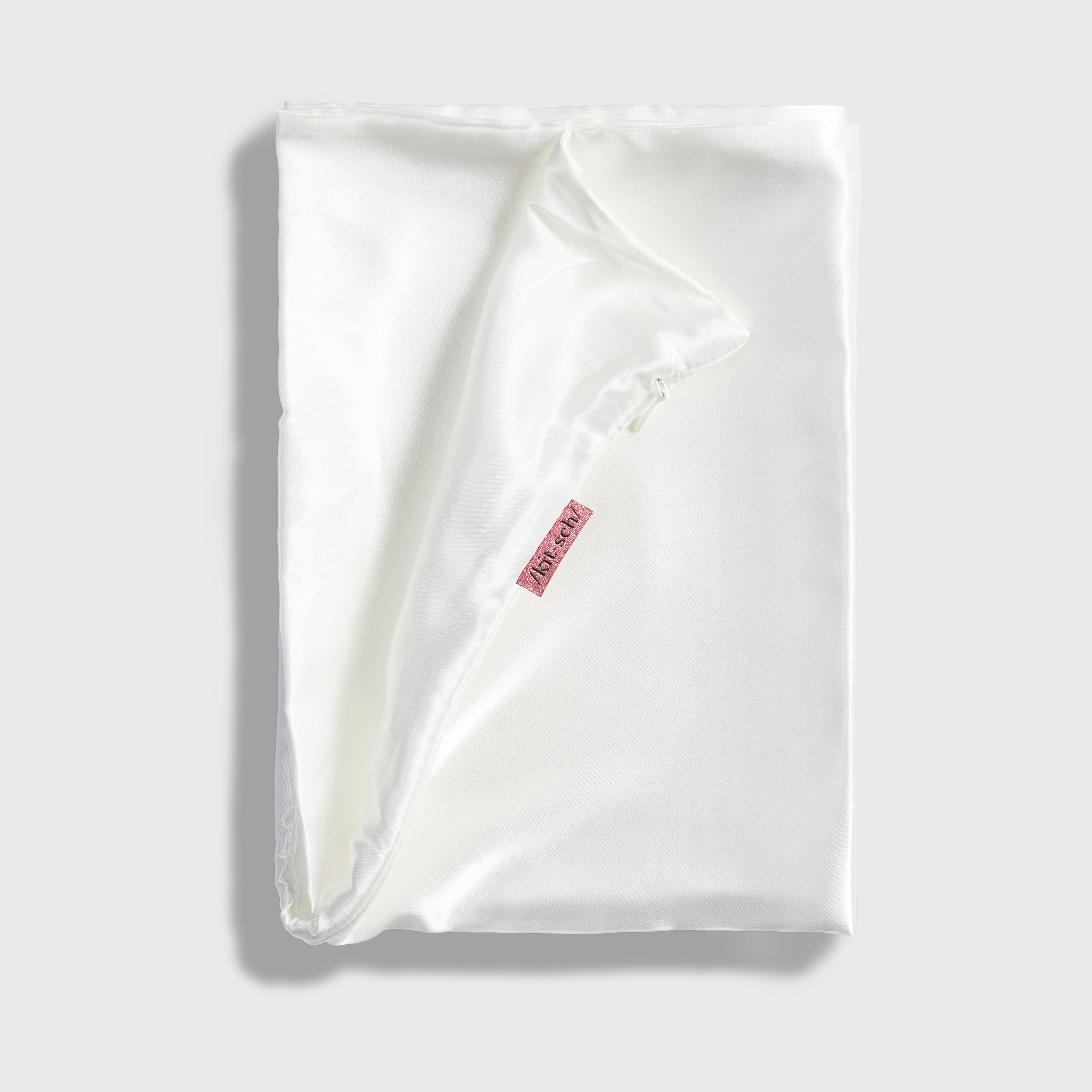 Satin Pillowcase Standard - Ivory by KITSCH
