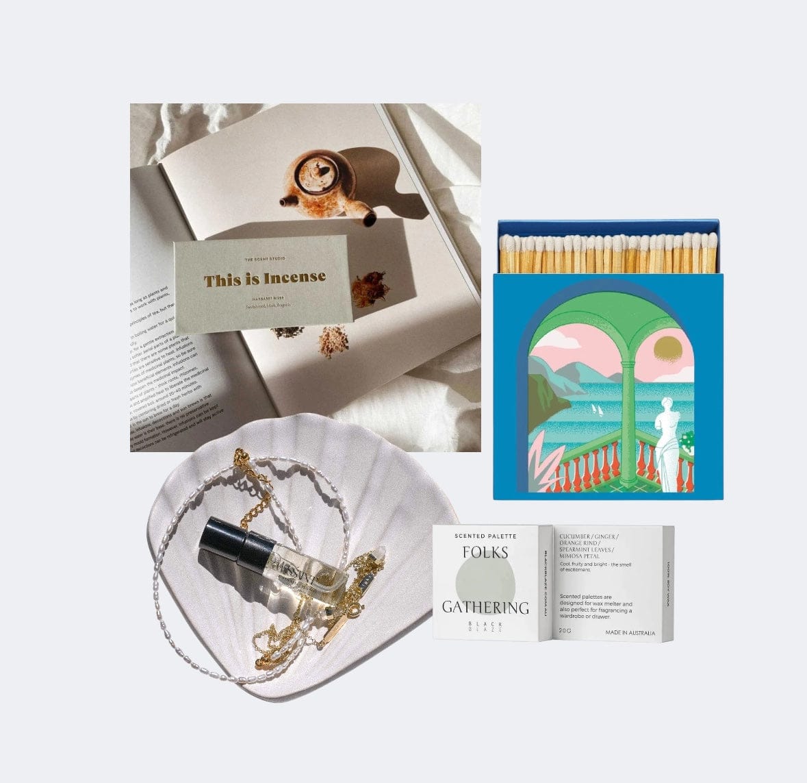 Scented Ritual Mini Gift Box – Thoughtful Sensory Experience by Claya