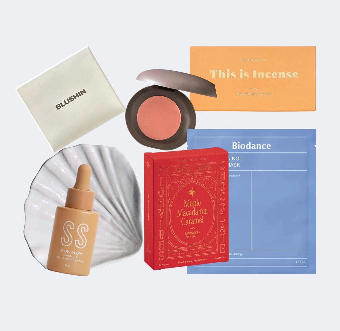 Self Care Beauty Gift Box - The Glow Edit by Claya