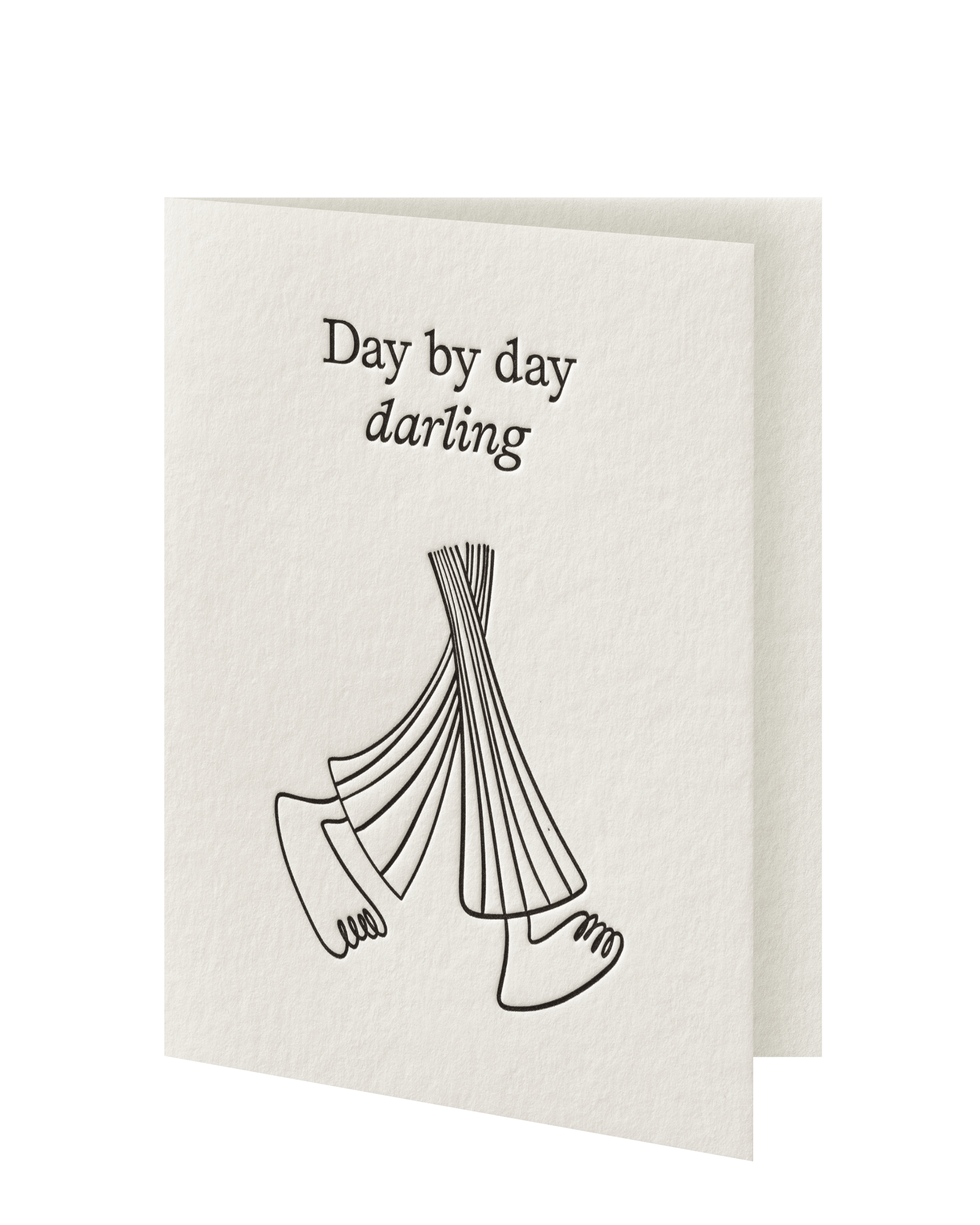 Short Talk Gifting Card Mindfully Made in Melbourne Day by Day Darling by Short Talk