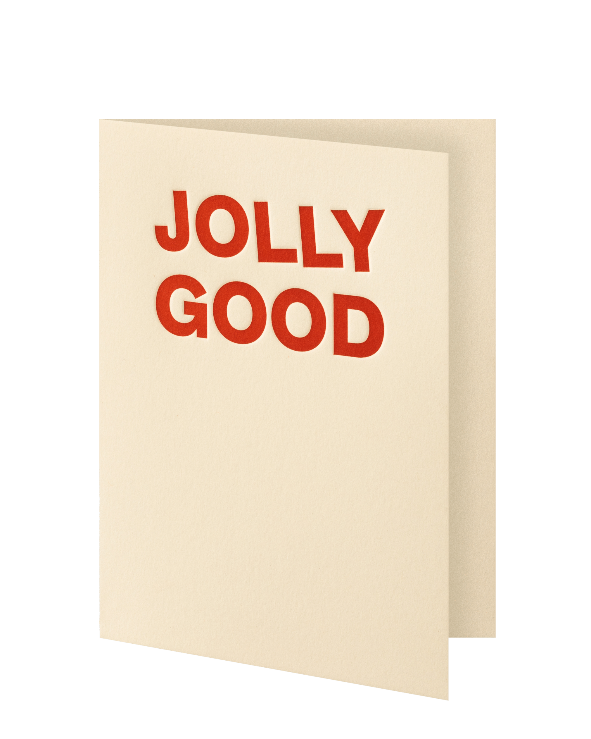 Short Talk Greeting Cards Jolly Good by Short Talk