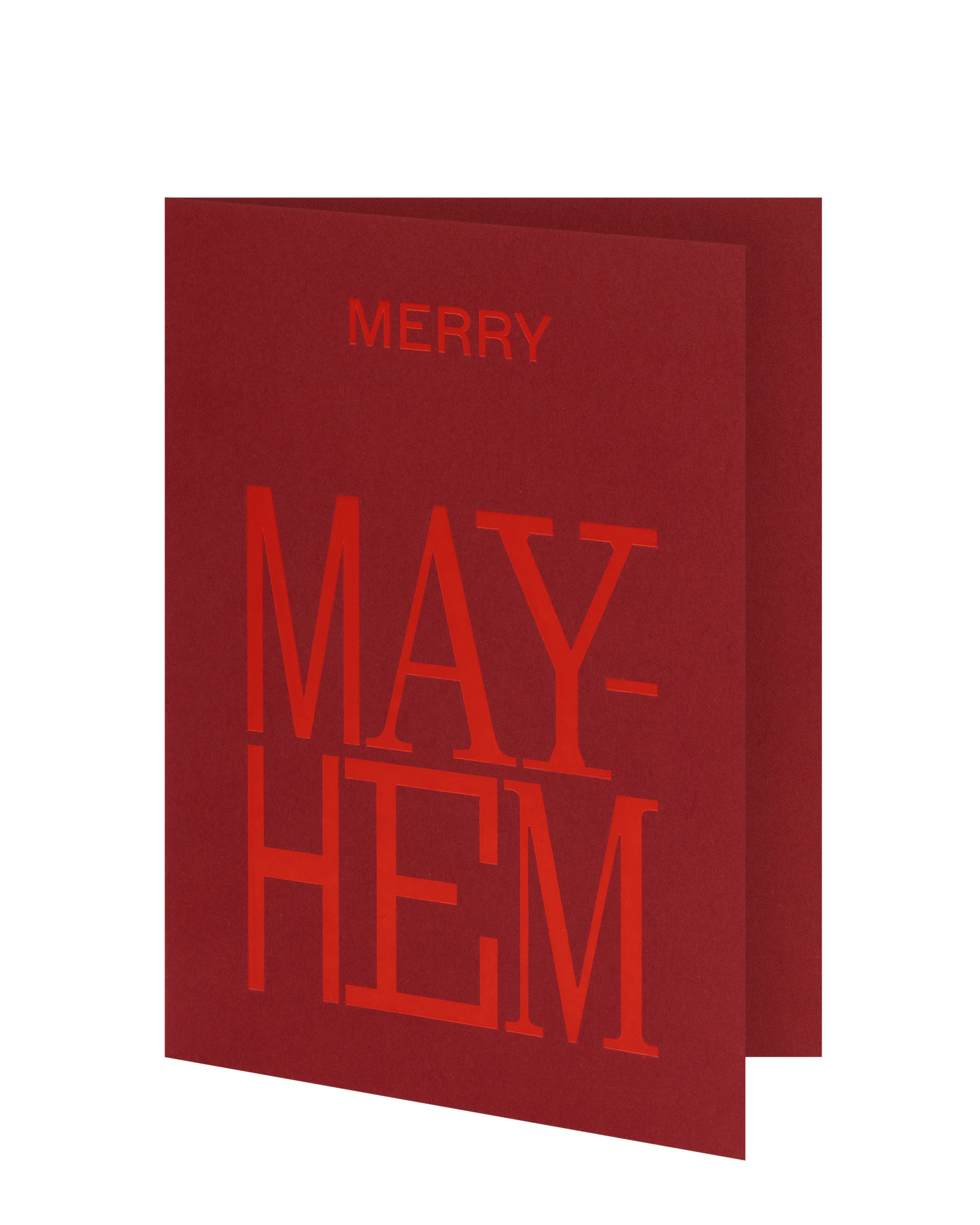 Short Talk Greeting Cards Merry Mayhem by Short Talk