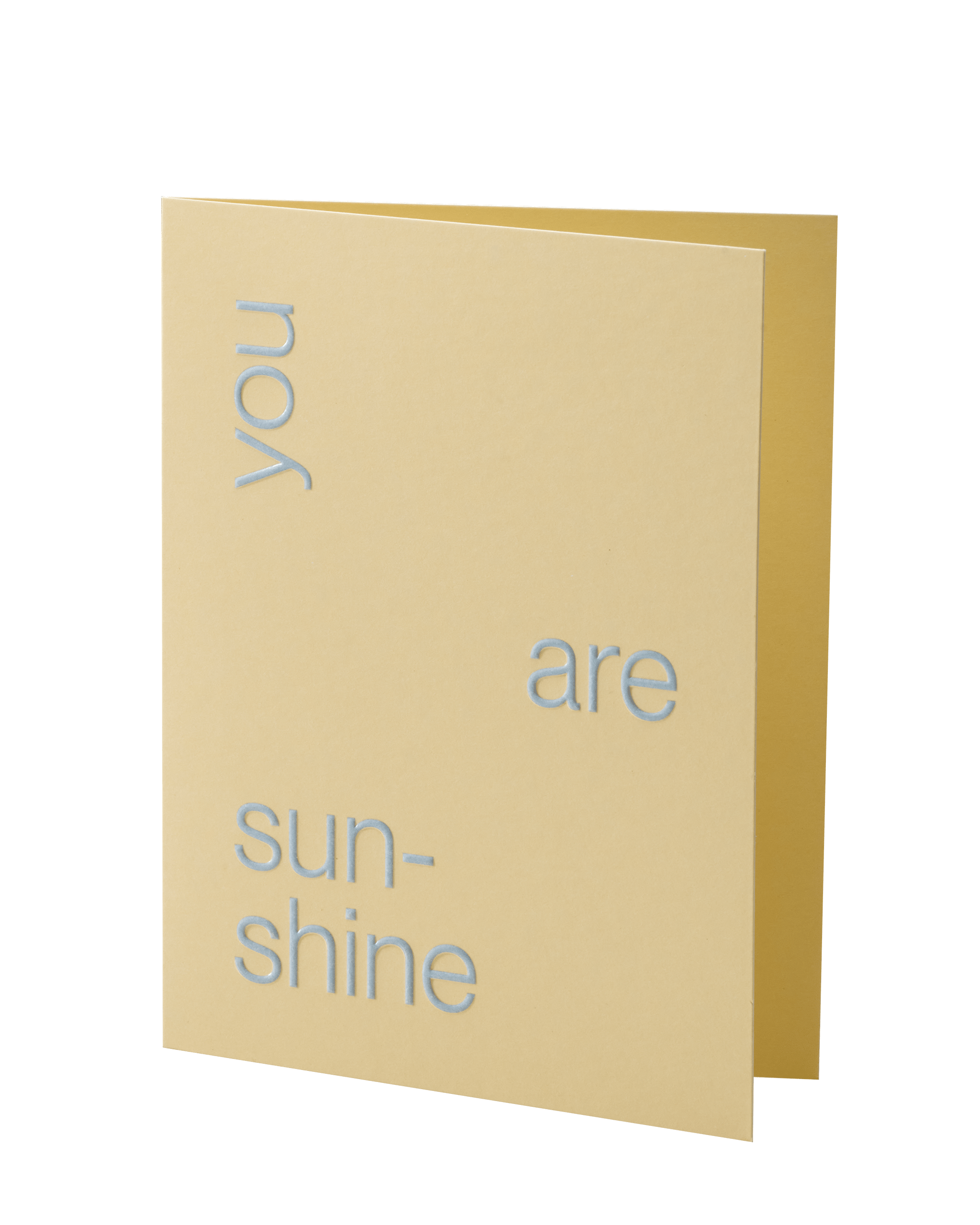 Short Talk Greeting Cards You are sunshine by Short Talk