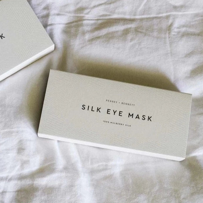 silk eye masks by Penney + Bennett