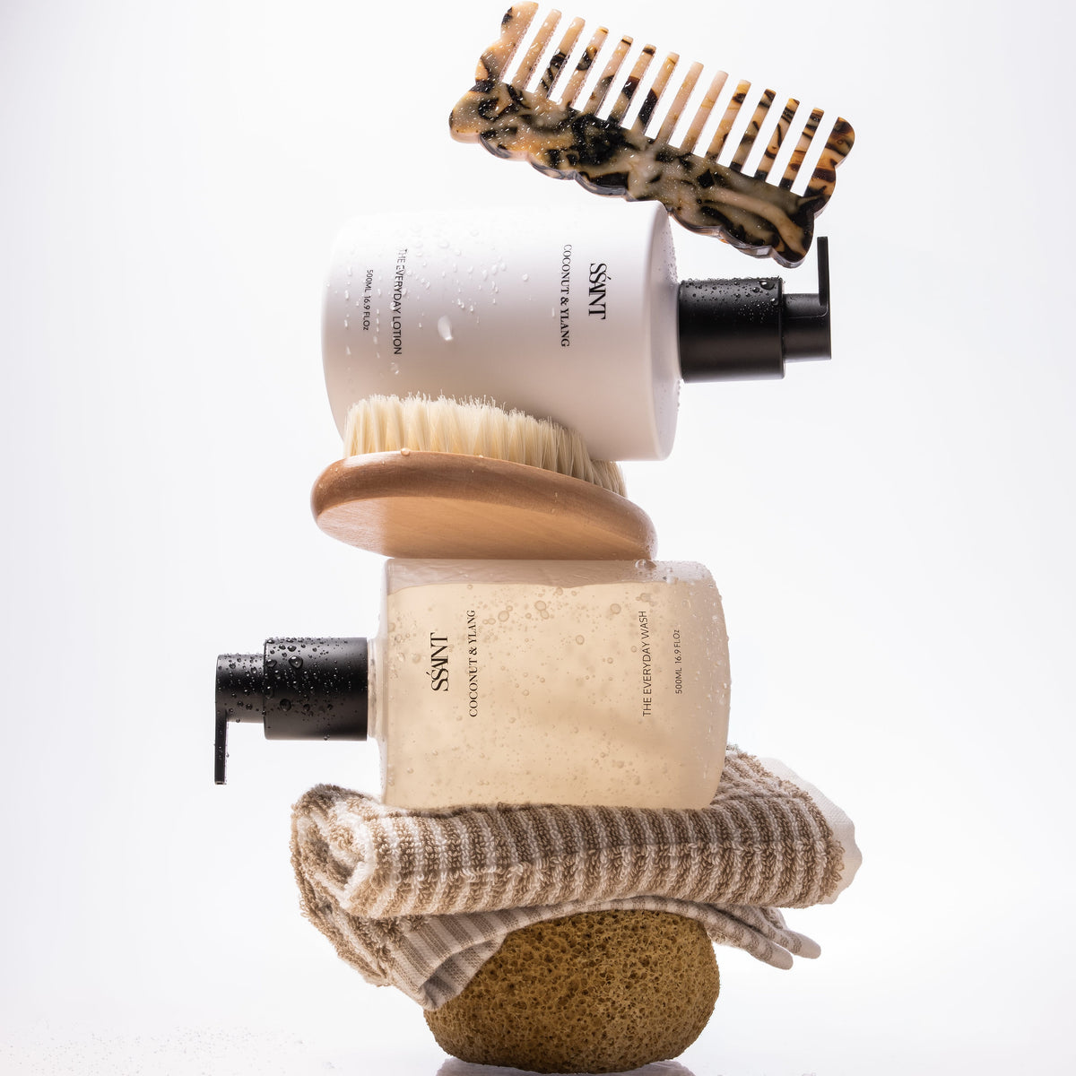 SSAINT The Everyday Wash & Lotion Bundle – Coconut & Ylang by Ssaint