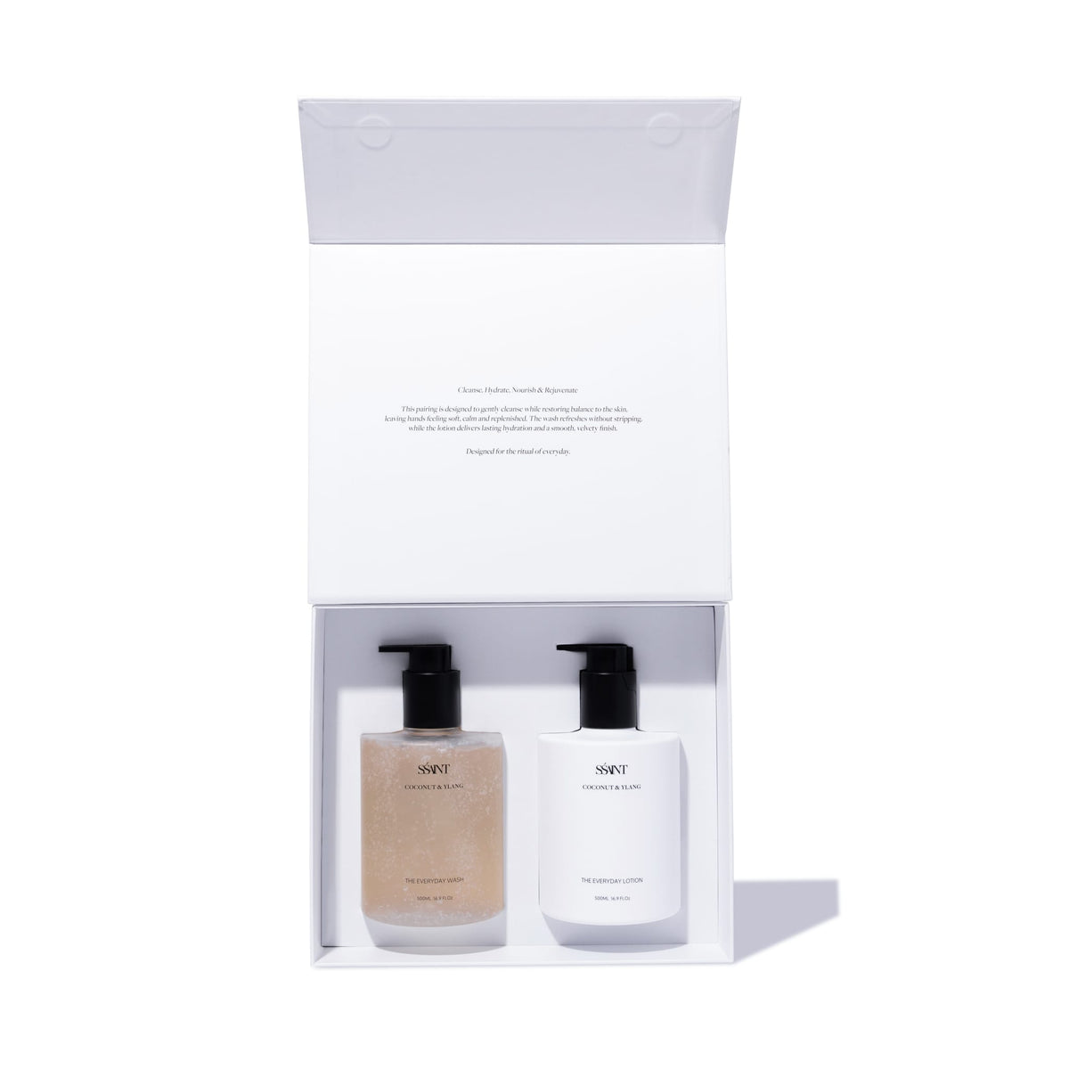 SSAINT The Everyday Wash & Lotion Bundle – Coconut & Ylang by Ssaint