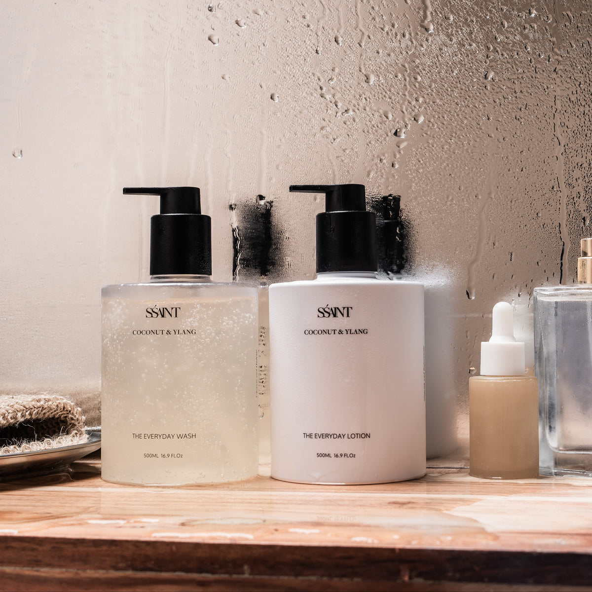 SSAINT The Everyday Wash & Lotion Bundle – Coconut & Ylang by Ssaint