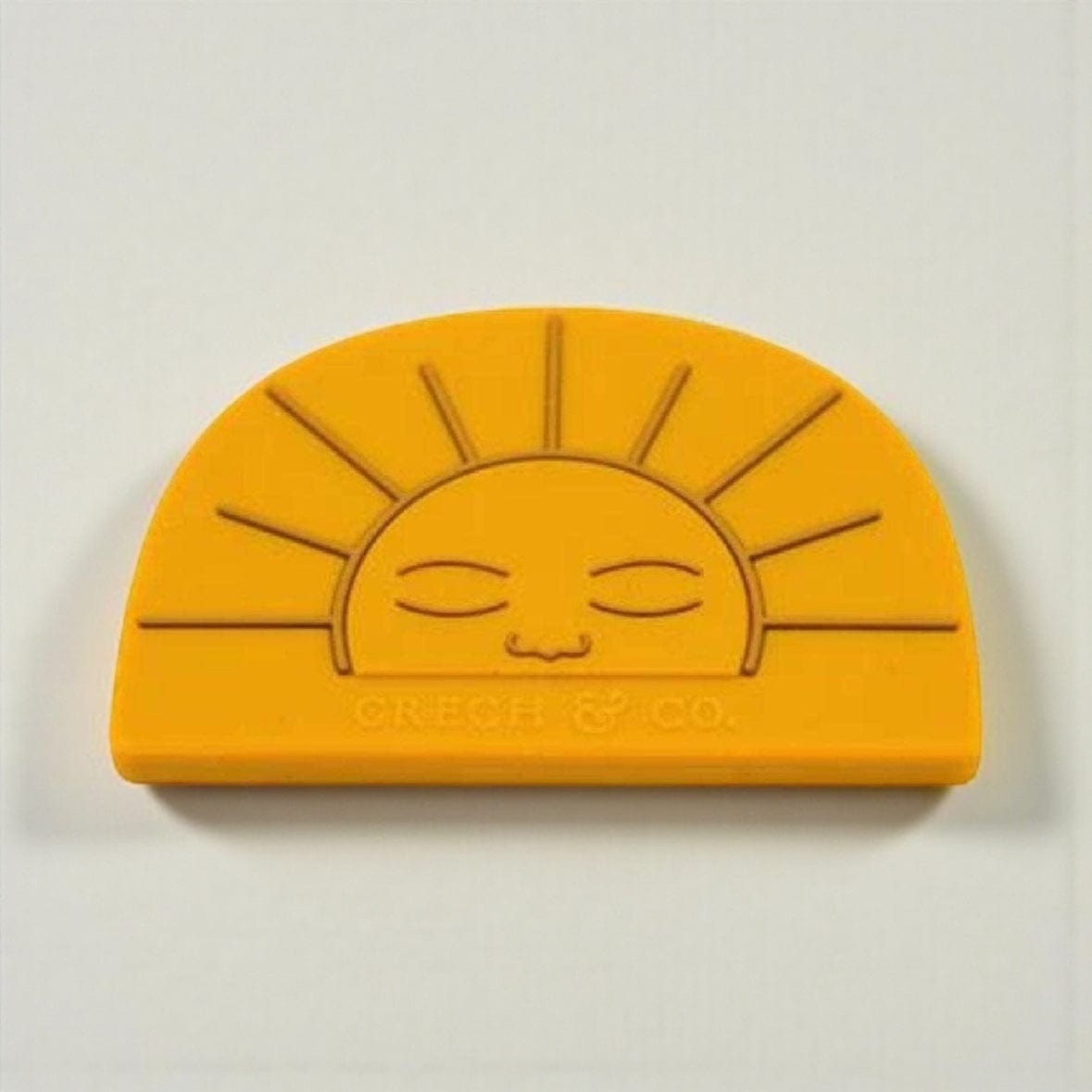 Sun Baby Teether - Assorted Colours Wheat by Grech & Co.