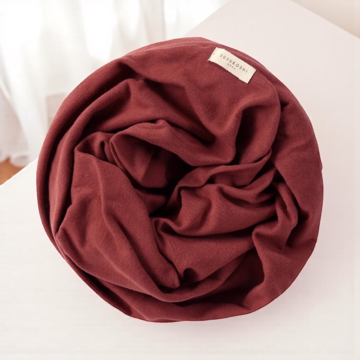Susukoshi Organic Cotton Baby Swaddle Blanket - in 2 Colours Burnt Orange by Susukoshi