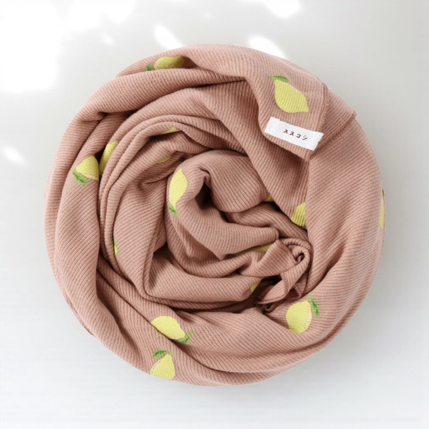 Susukoshi Organic Cotton Baby Swaddle Blanket - in 2 Colours Lemons by Susukoshi