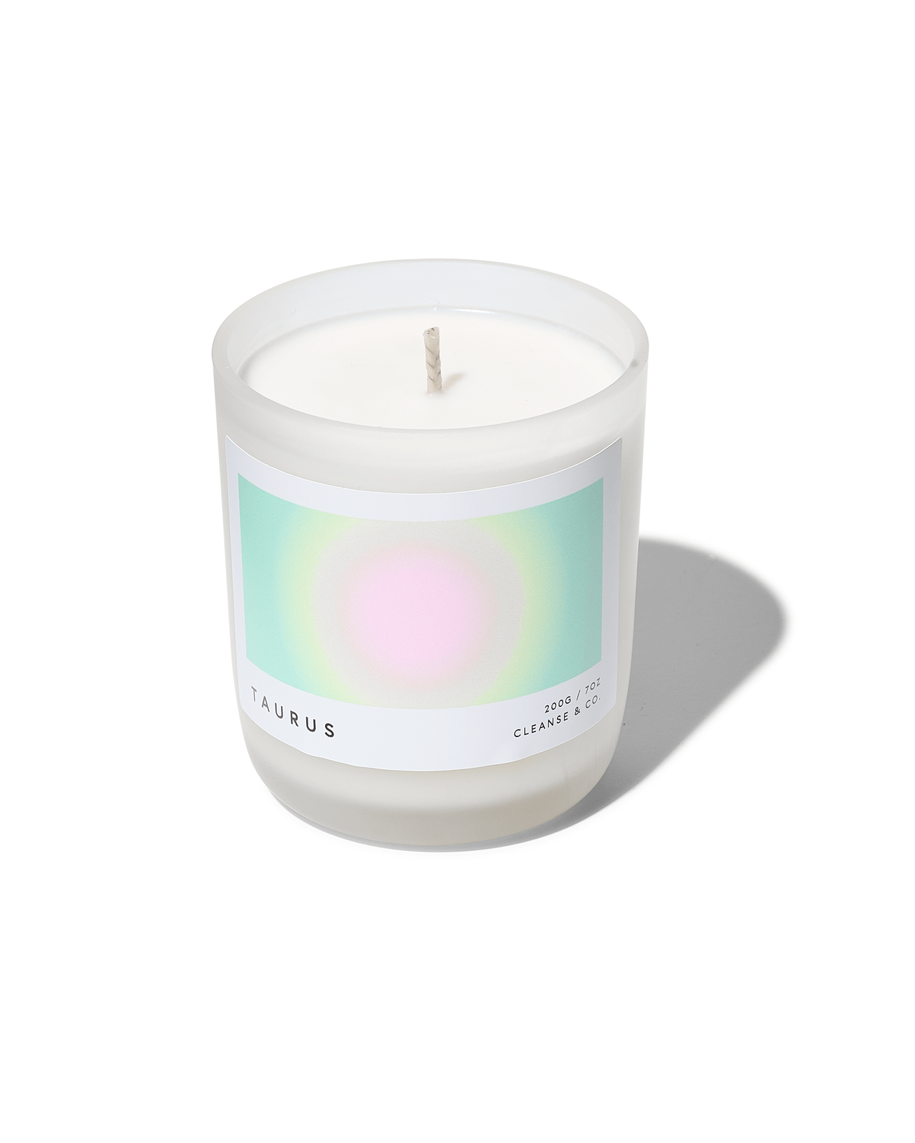 Taurus - Aura Candle: 200G / Grapefruit & White Orchid by Cleanse & Co.