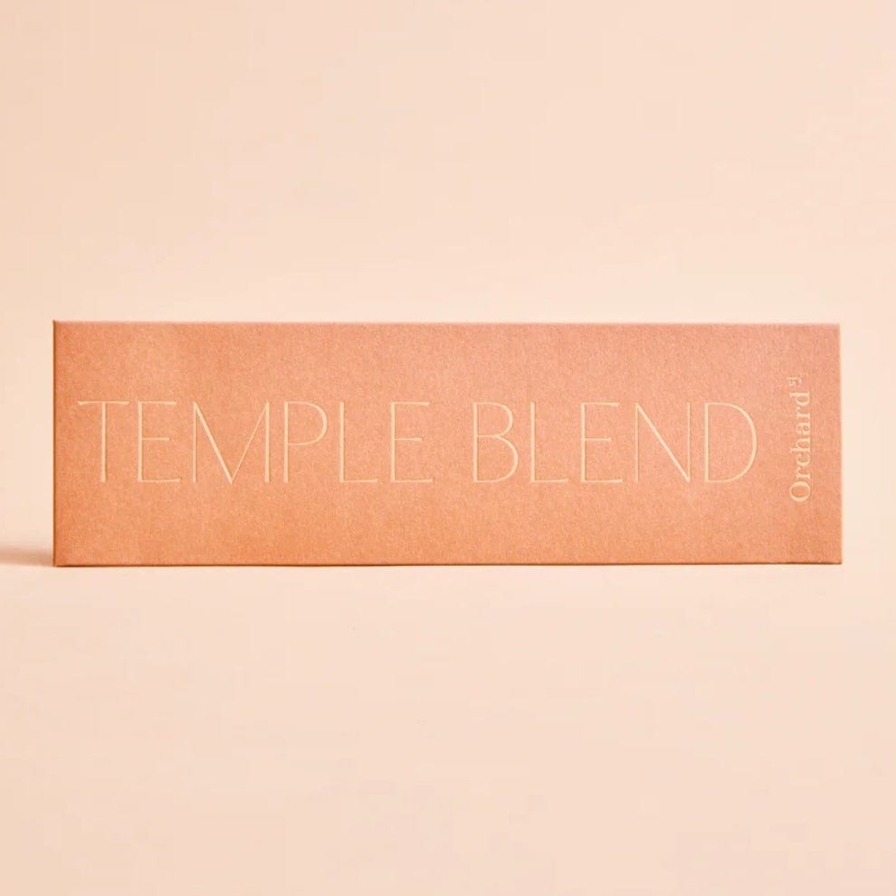 Temple Blend Incense by Orchard St