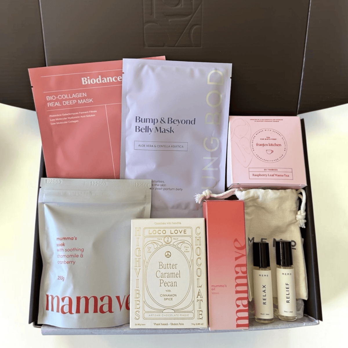 The Nesting Edit - Pregnancy Self Care Gift Box by Claya