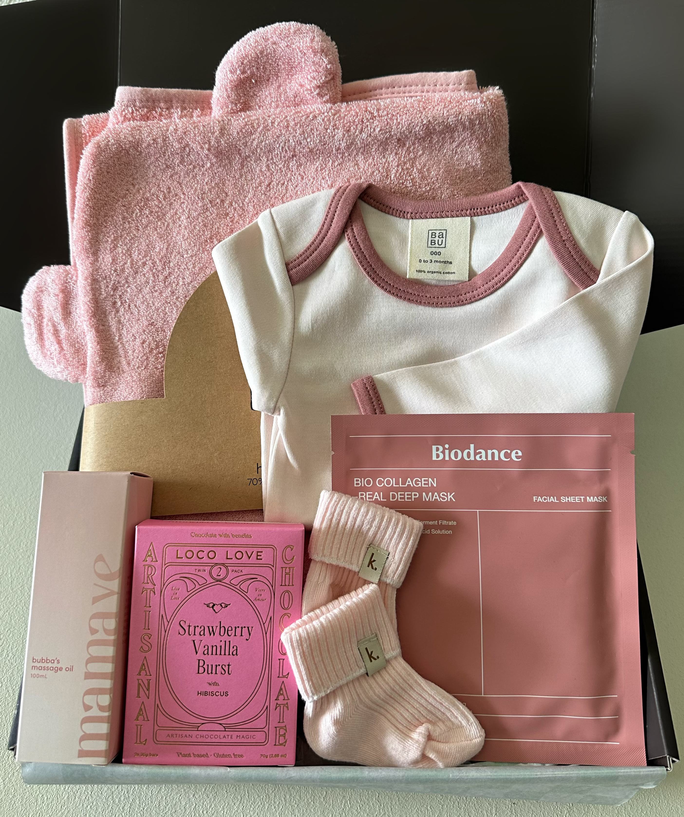 The New Routine - Mum & Baby Gift Box Peony by Claya