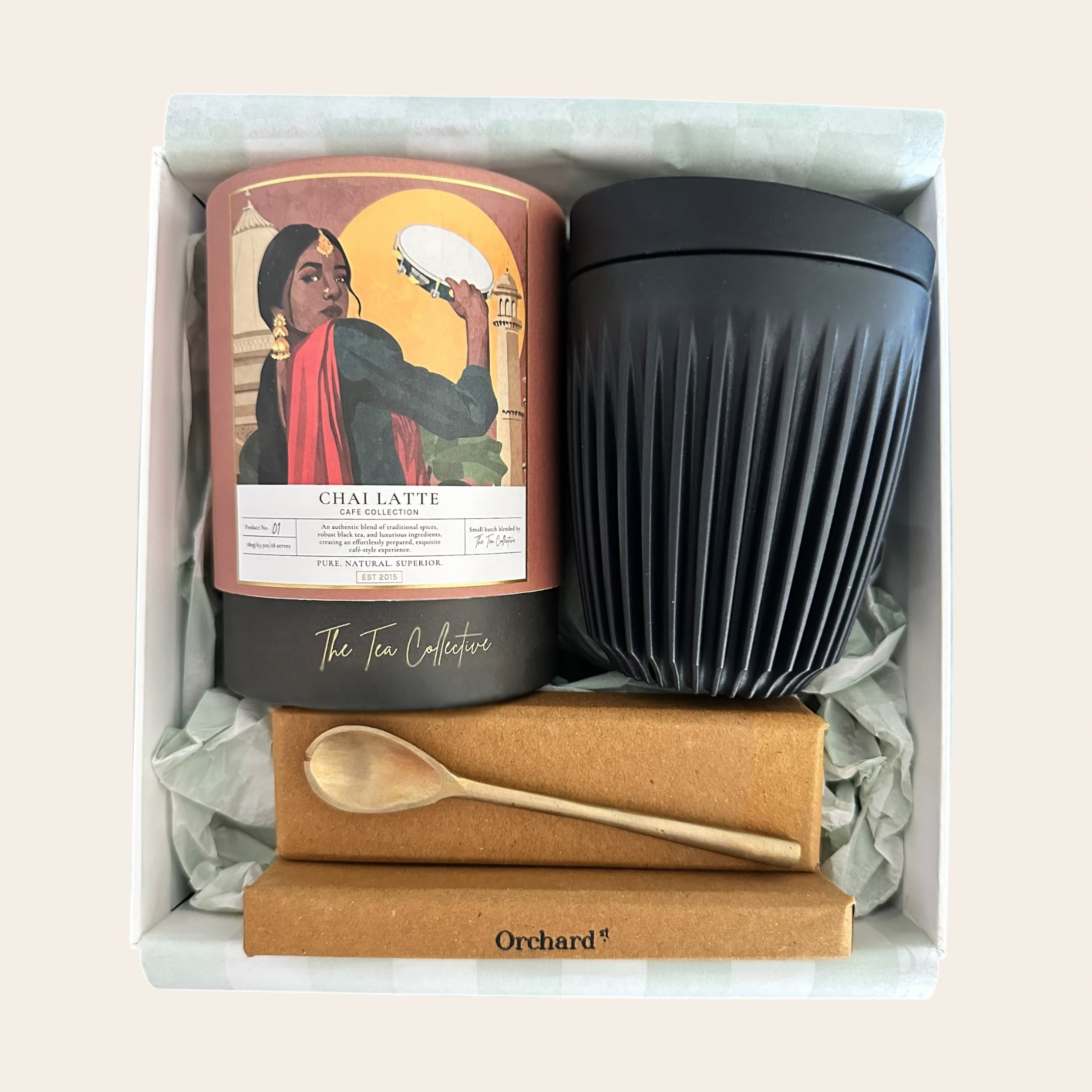 The Ritual Box – Gift Box for Him + Her Chai Latte by Claya