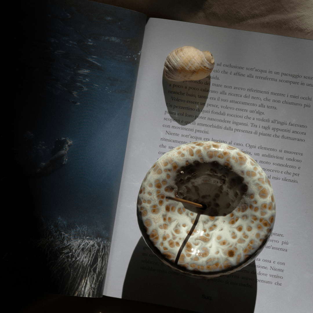 The Vessel Incense Holder - Seafoam by Gentle Habits